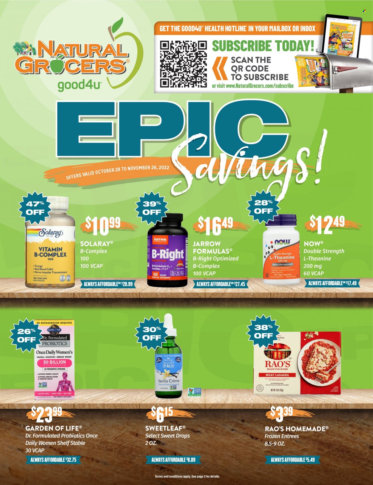 Natural Grocers Health Hotline® Magazine - November 2022 - Page 56