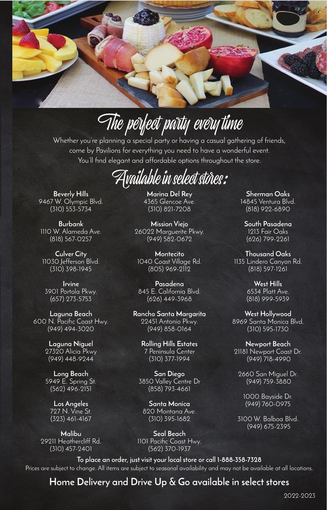 Pavilions Guide to Entertaining - Page 28