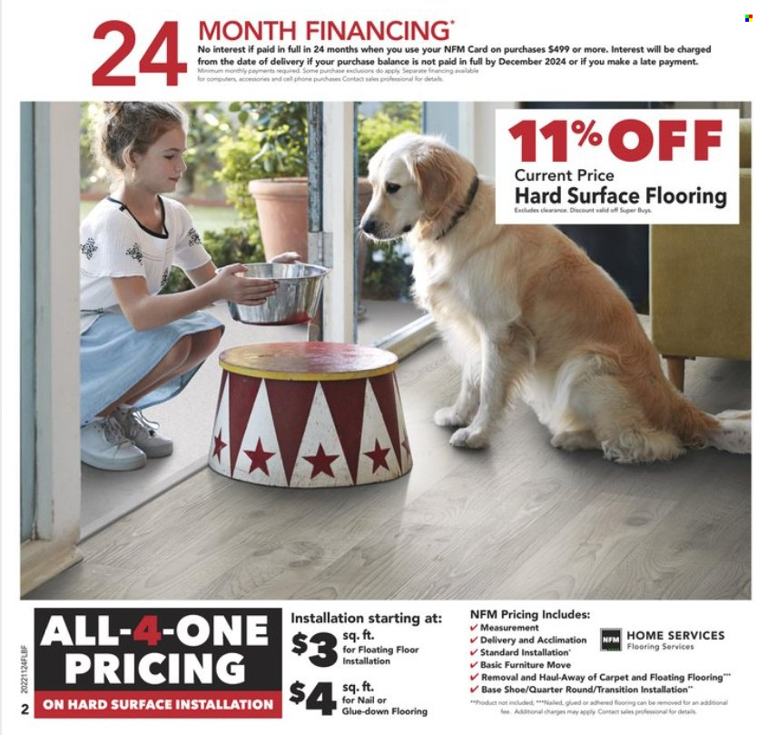 Nebraska Furniture Mart Black Friday Flooring sale - Page 2