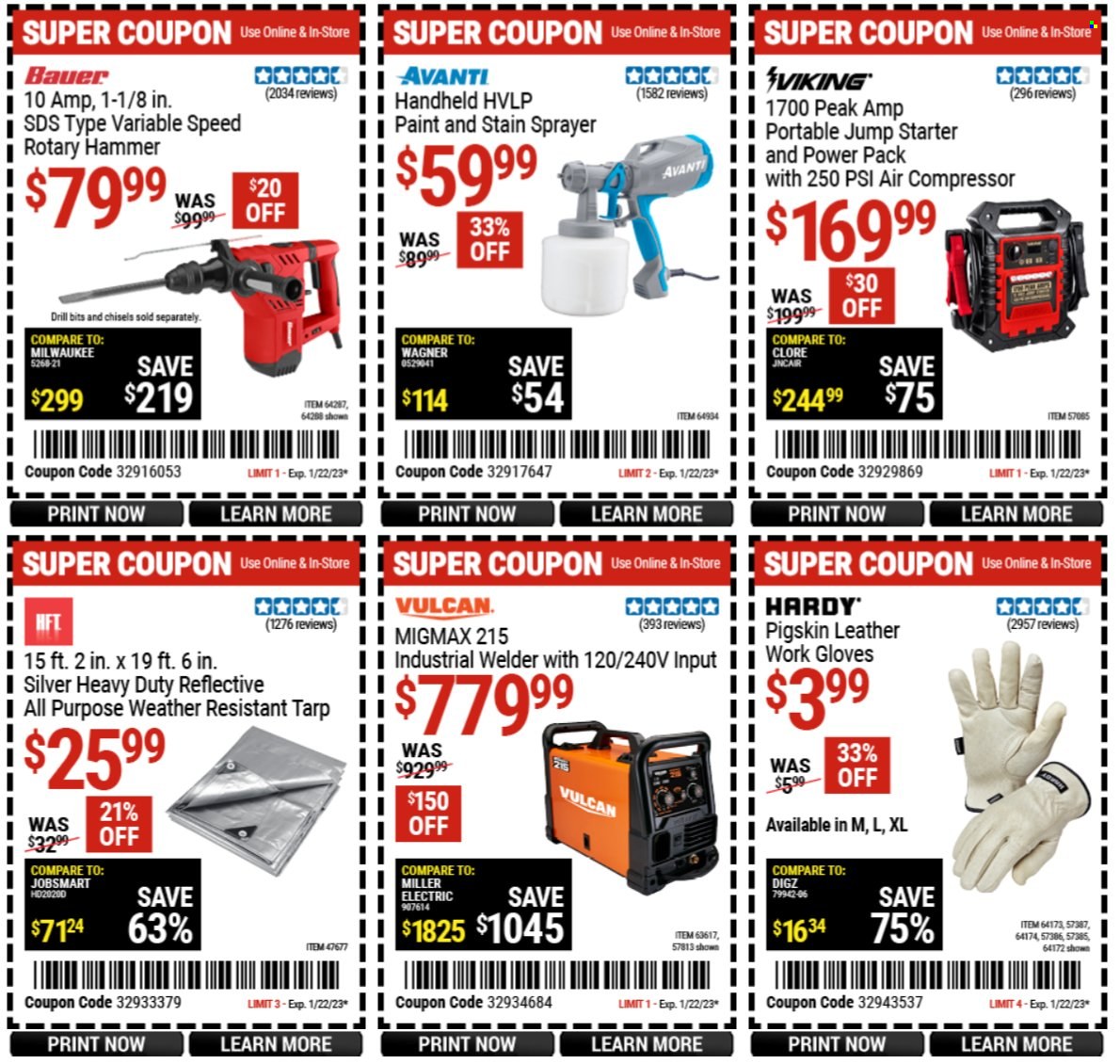 Harbor Freight Current Sales Weekly Ads Online