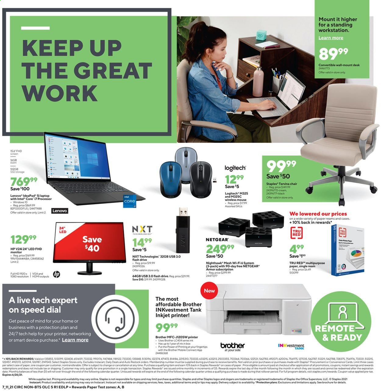 Staples Current Sales Weekly Ads Online