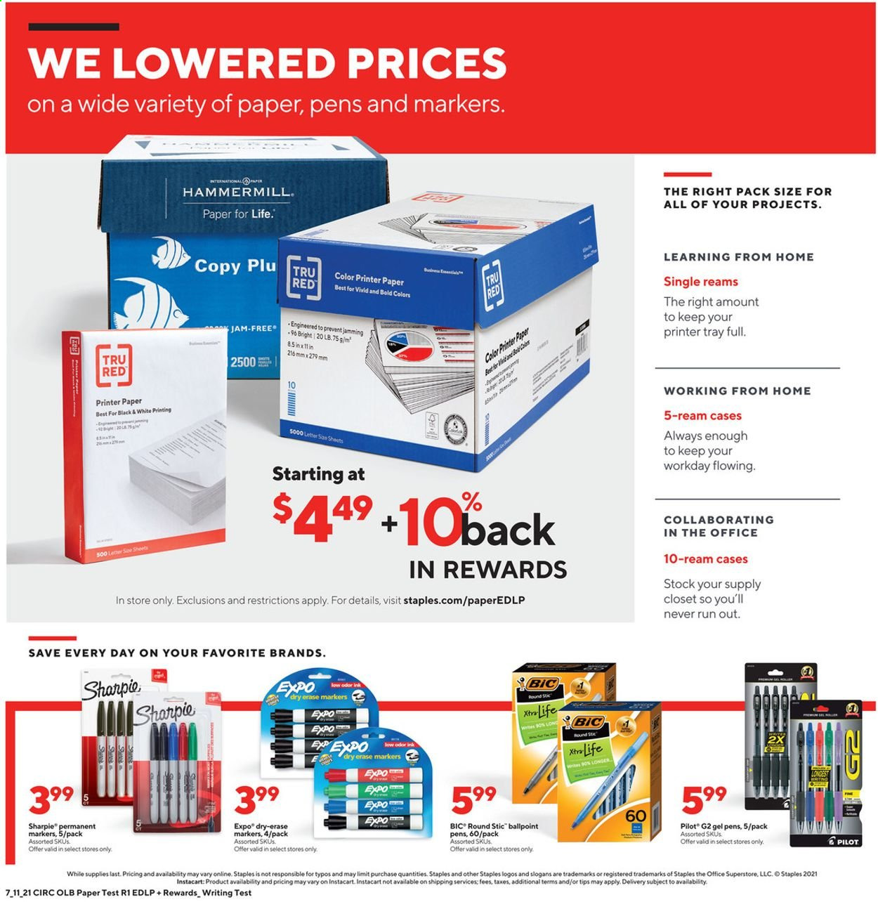 Staples Current Sales Weekly Ads Online