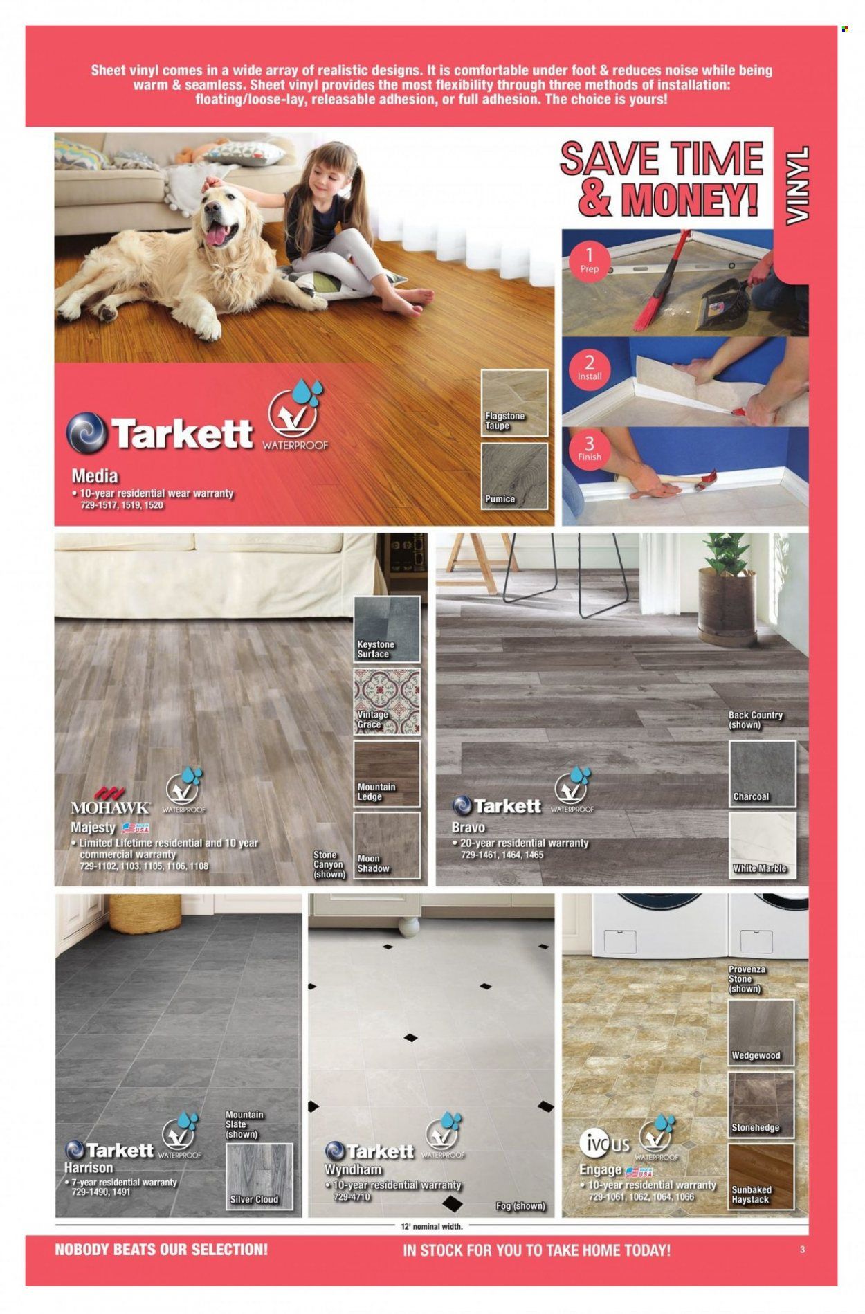 Menards Flooring Catalog 2023 - Page 3