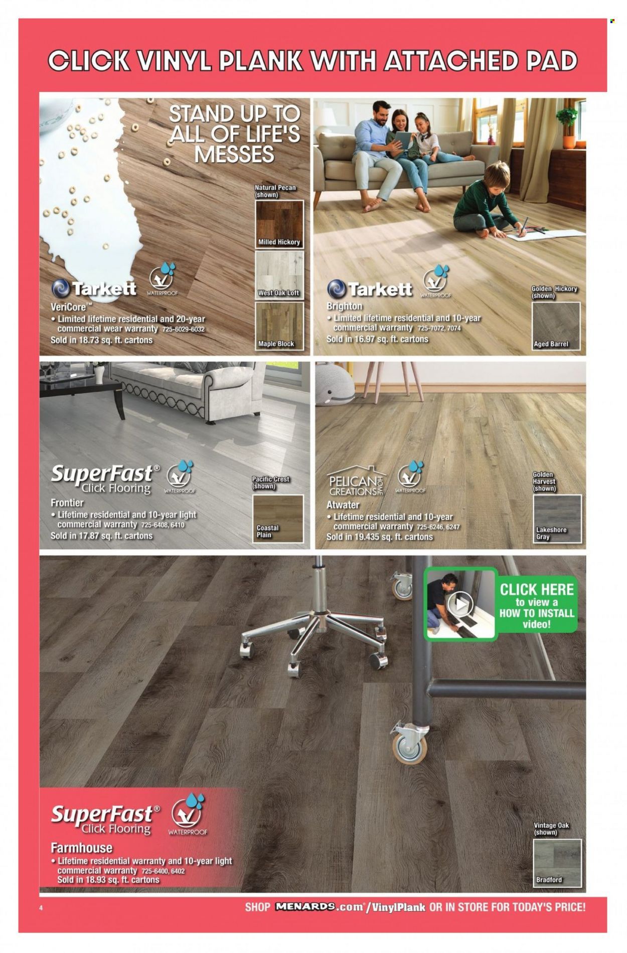 Menards Flooring Catalog 2023 - Page 4