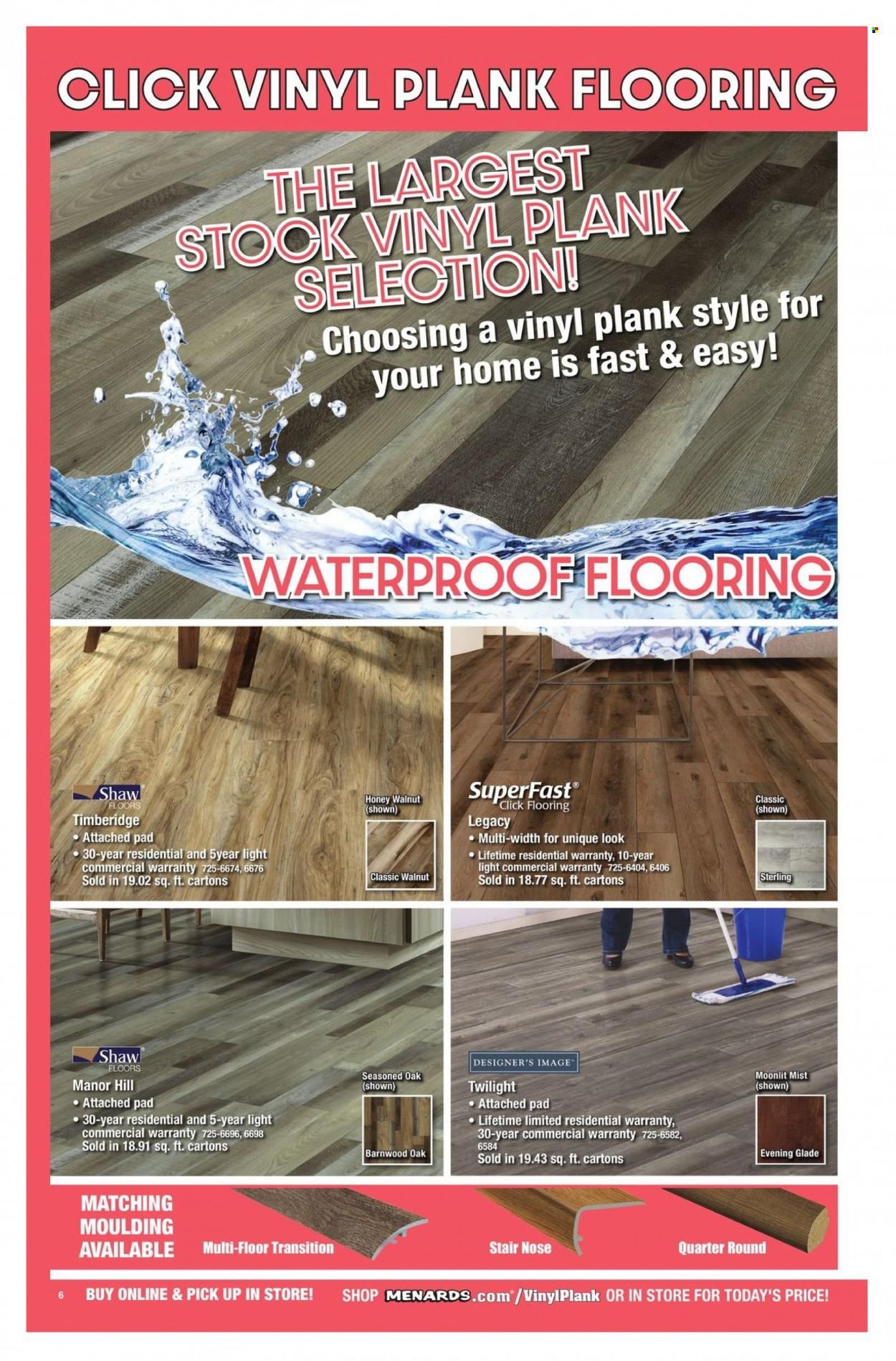 Menards Flooring Catalog 2023 - Page 6
