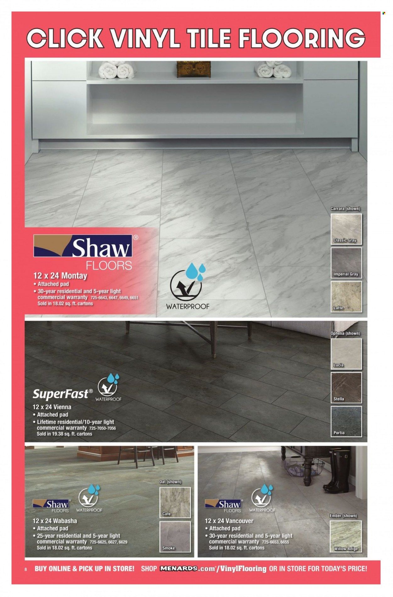 Menards Flooring Catalog 2023 - Page 8