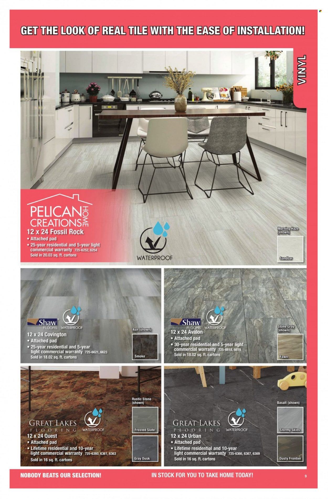 Menards Flooring Catalog 2023 - Page 9