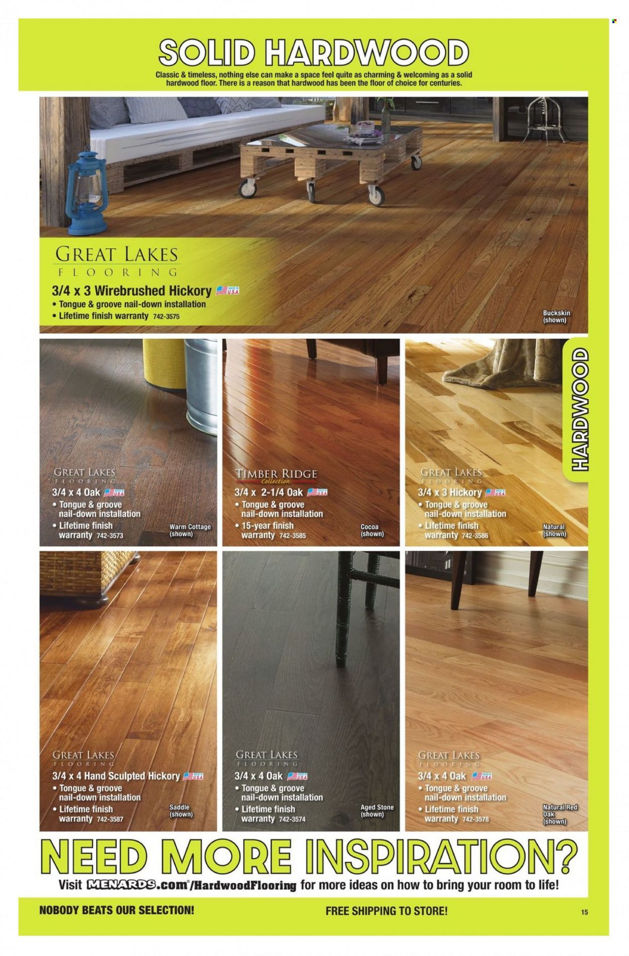 Menards Flooring Catalog 2023 - Page 15