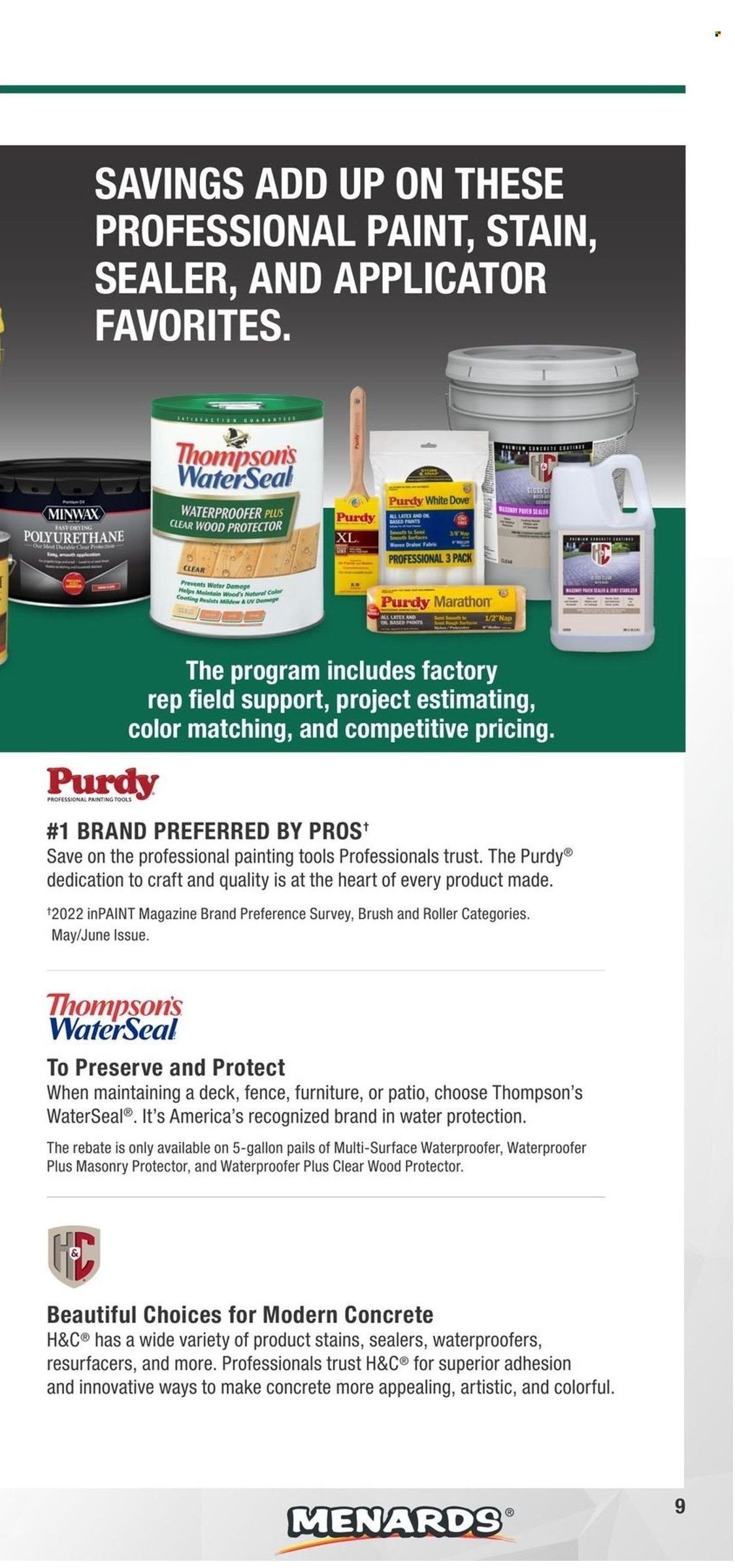 Menards Contract Rebate Program 2023 - Page 9