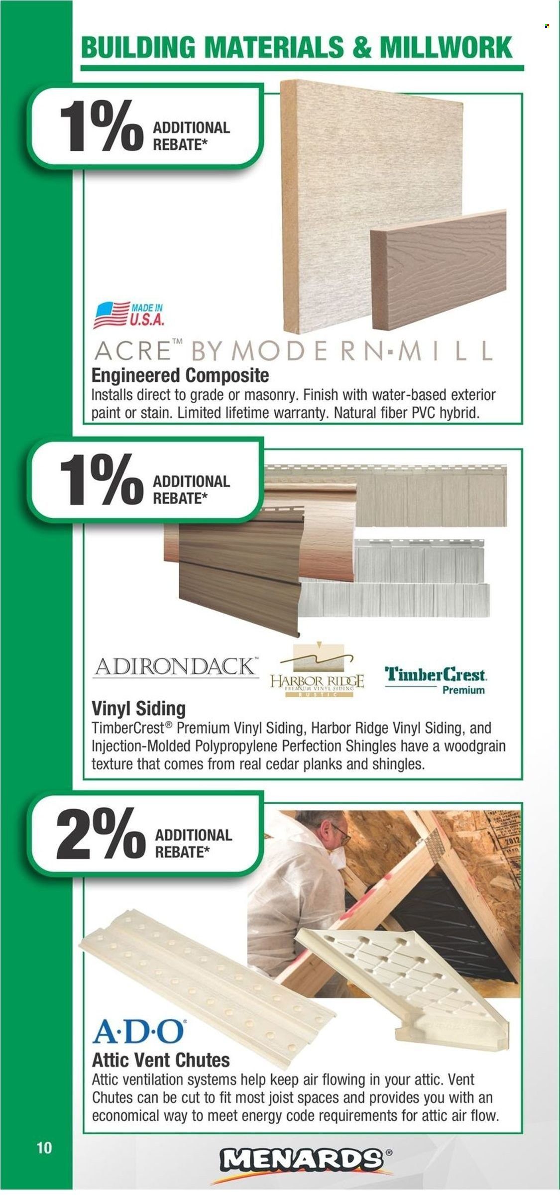 Menards Contract Rebate Program 2023 - Page 10
