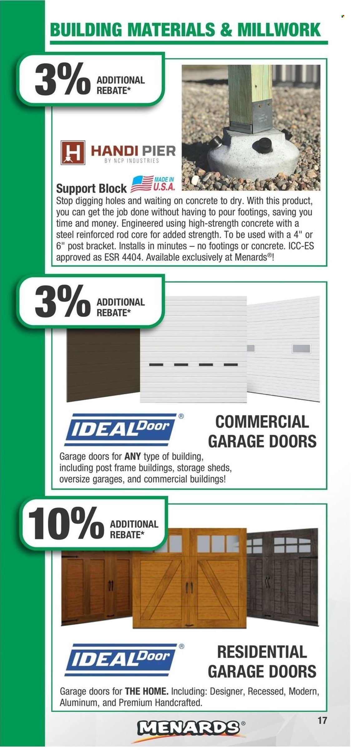 Menards Contract Rebate Program 2023 - Page 17