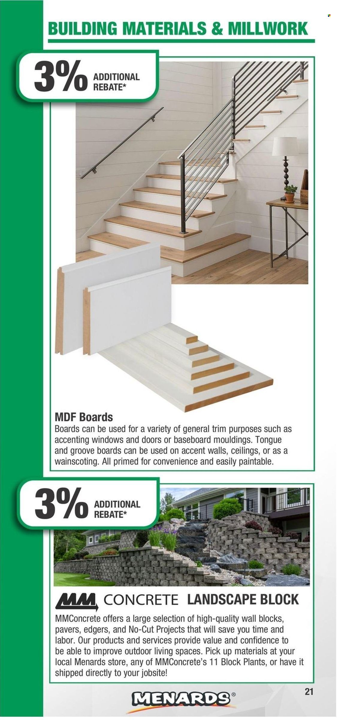 Menards Contract Rebate Program 2023 - Page 21