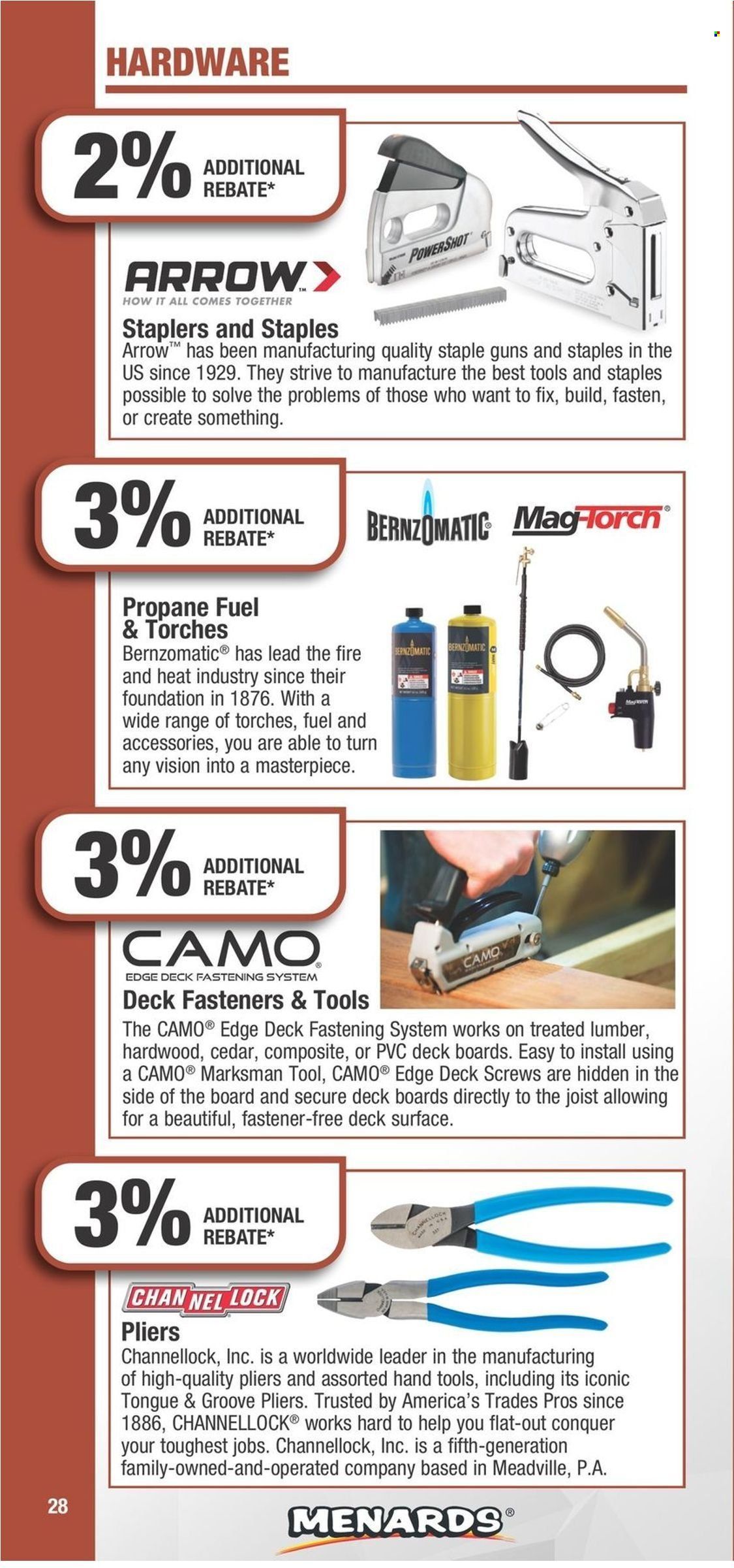Menards Contract Rebate Program 2023 - Page 28