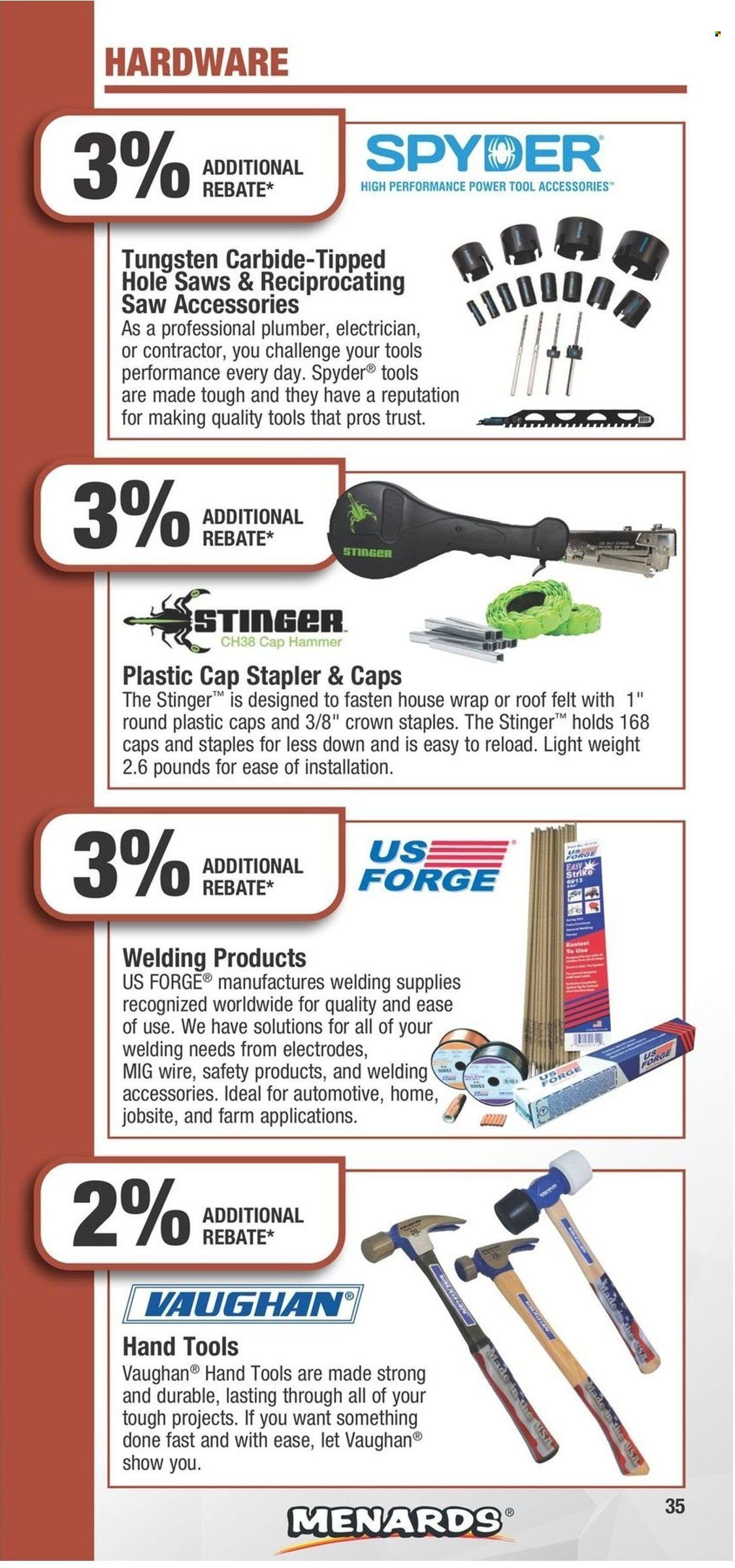 Menards Contract Rebate Program 2023 - Page 35