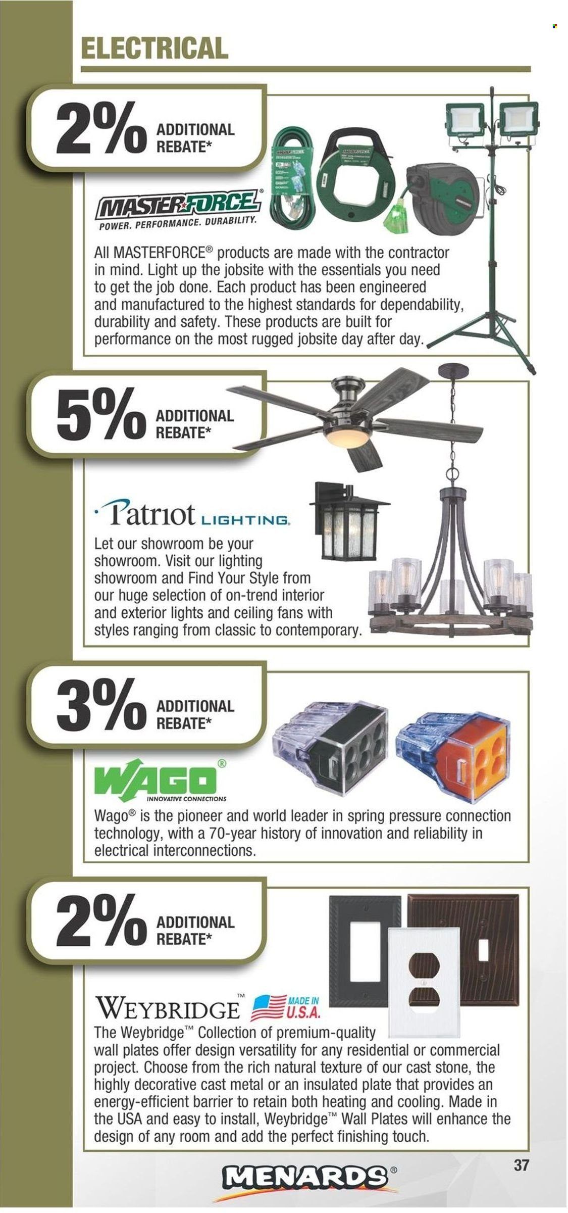 Menards Contract Rebate Program 2023 - Page 37
