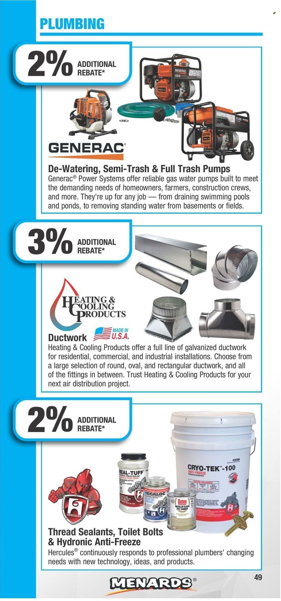 Menards Contract Rebate Program 2023 - Page 49