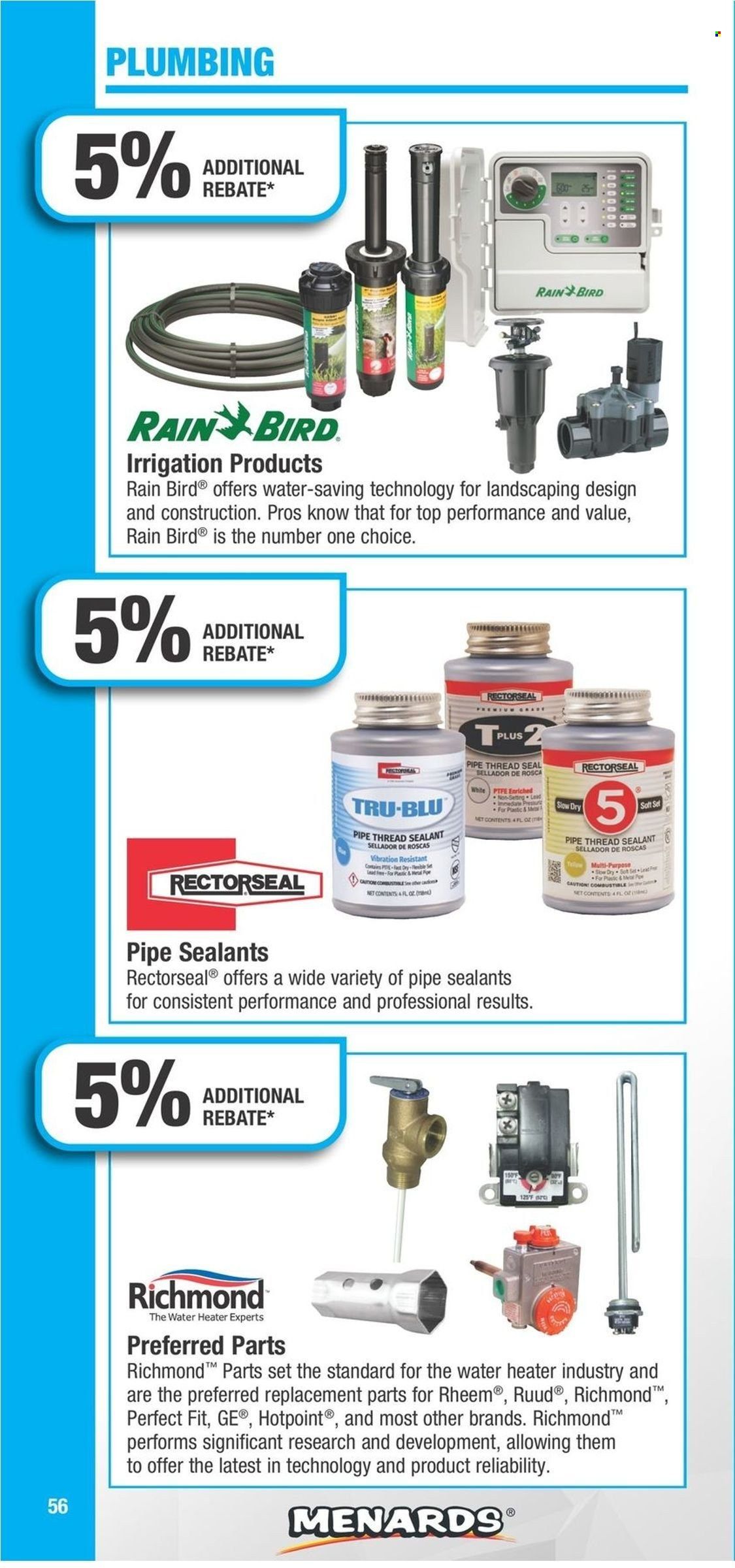 Menards Contract Rebate Program 2023 - Page 56