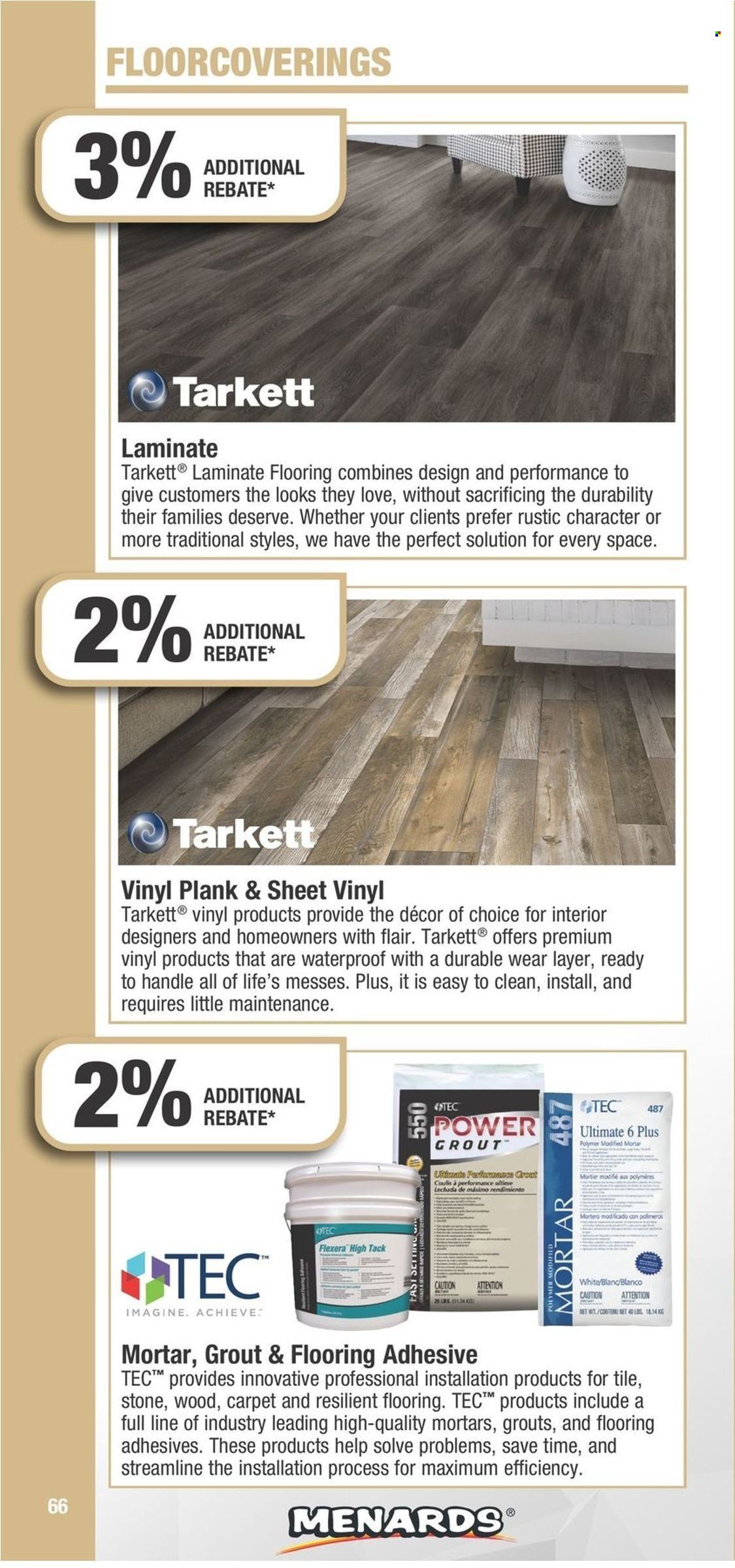 Menards Contract Rebate Program 2023 - Page 66