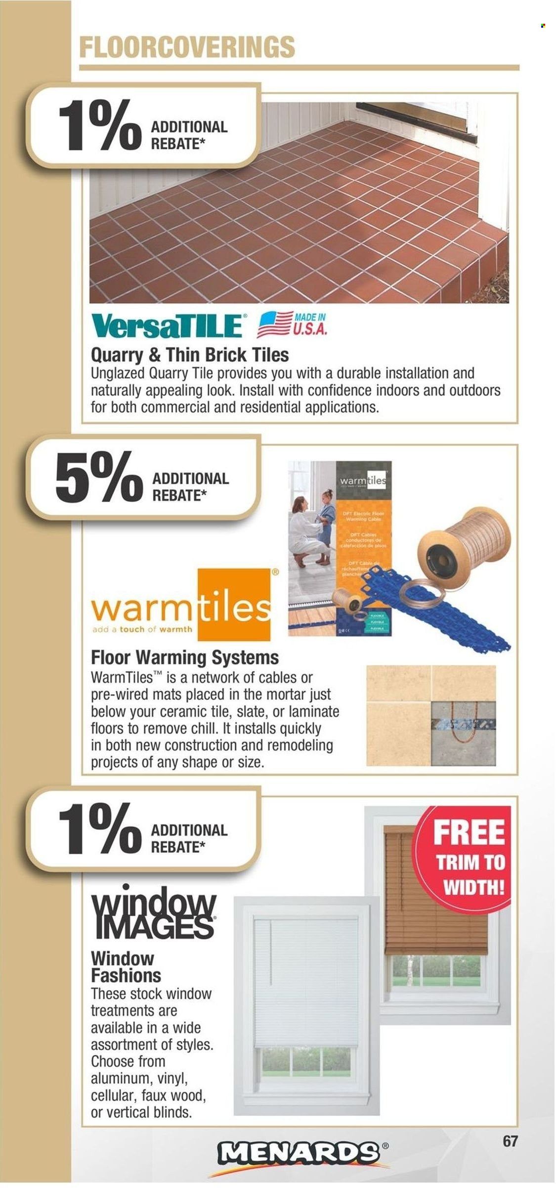 Menards Contract Rebate Program 2023 - Page 67