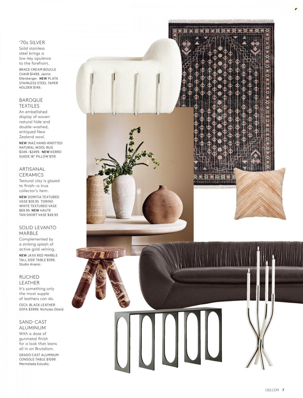 CB2 Spring 2023 Catalog - Page 7