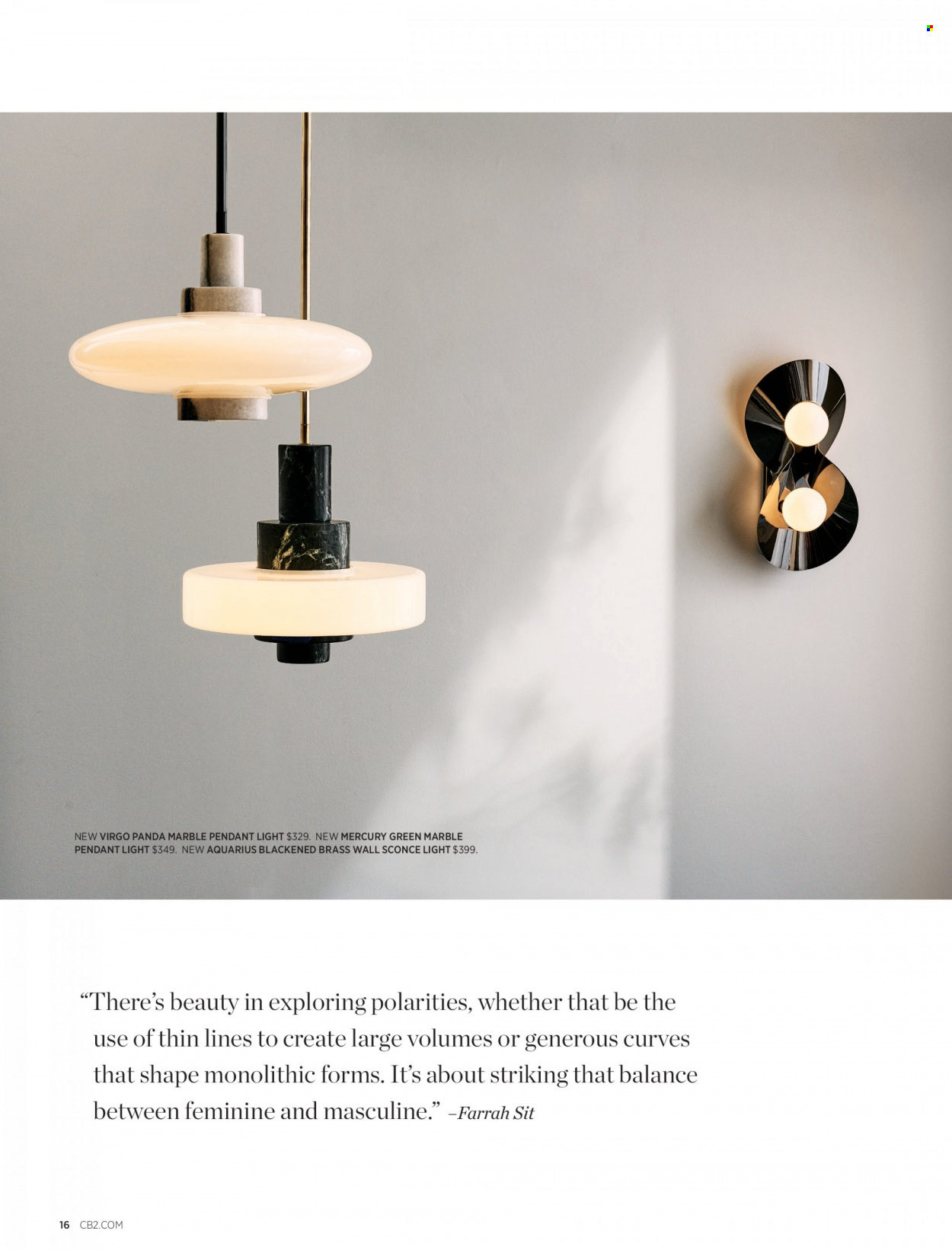 CB2 Spring 2023 Catalog - Page 16