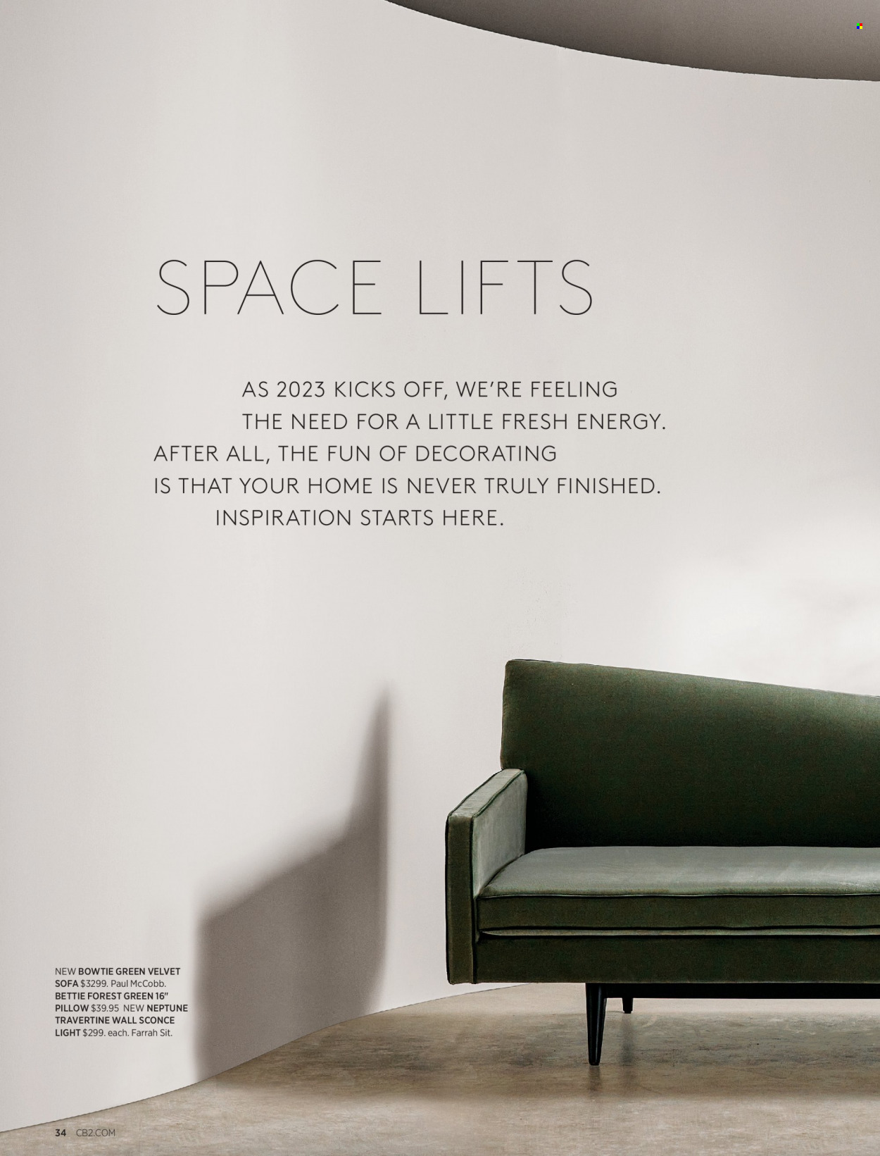 CB2 Spring 2023 Catalog - Page 34