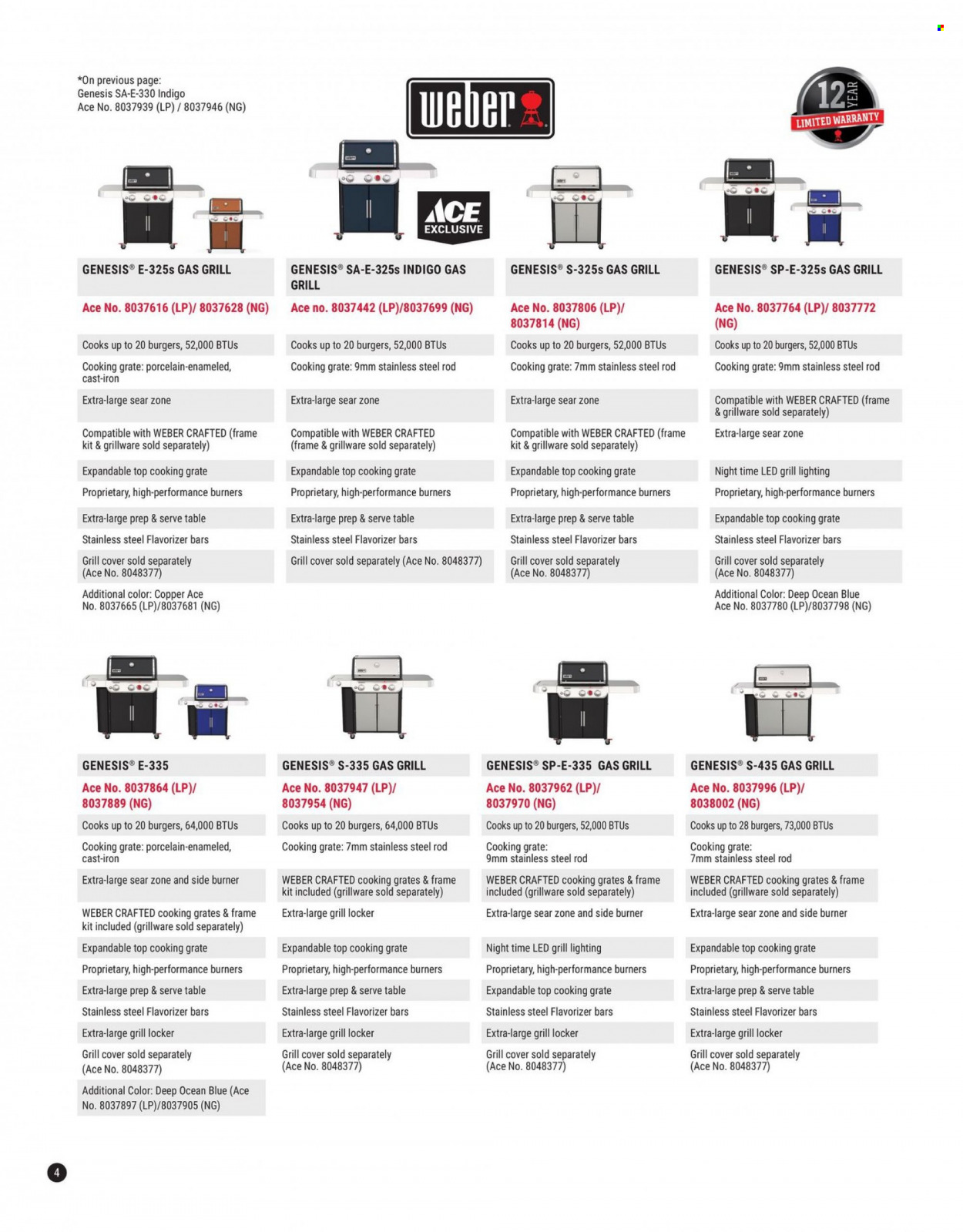 Ace Hardware Grilling Catalog 2023 - Page 4