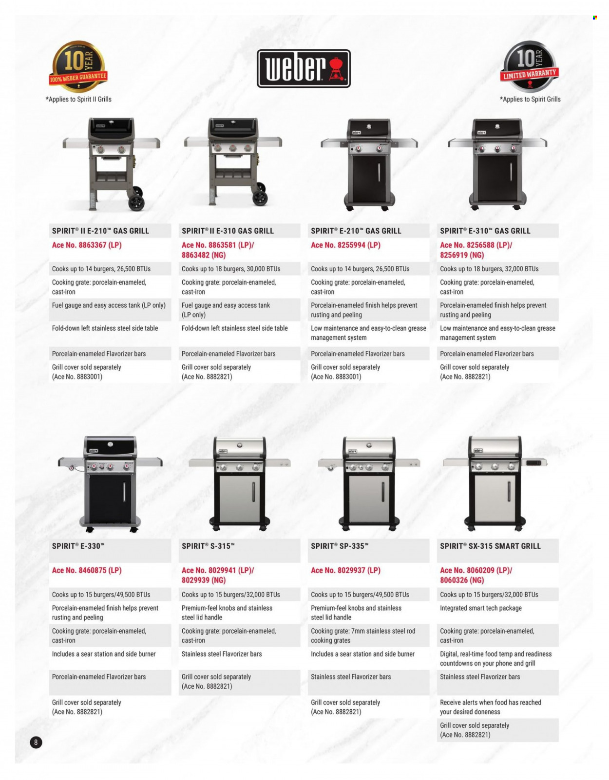 Ace Hardware Grilling Catalog 2023 - Page 8