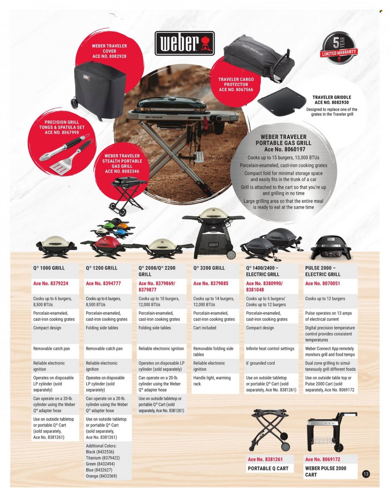 Ace Hardware Grilling Catalog 2023 - Page 13