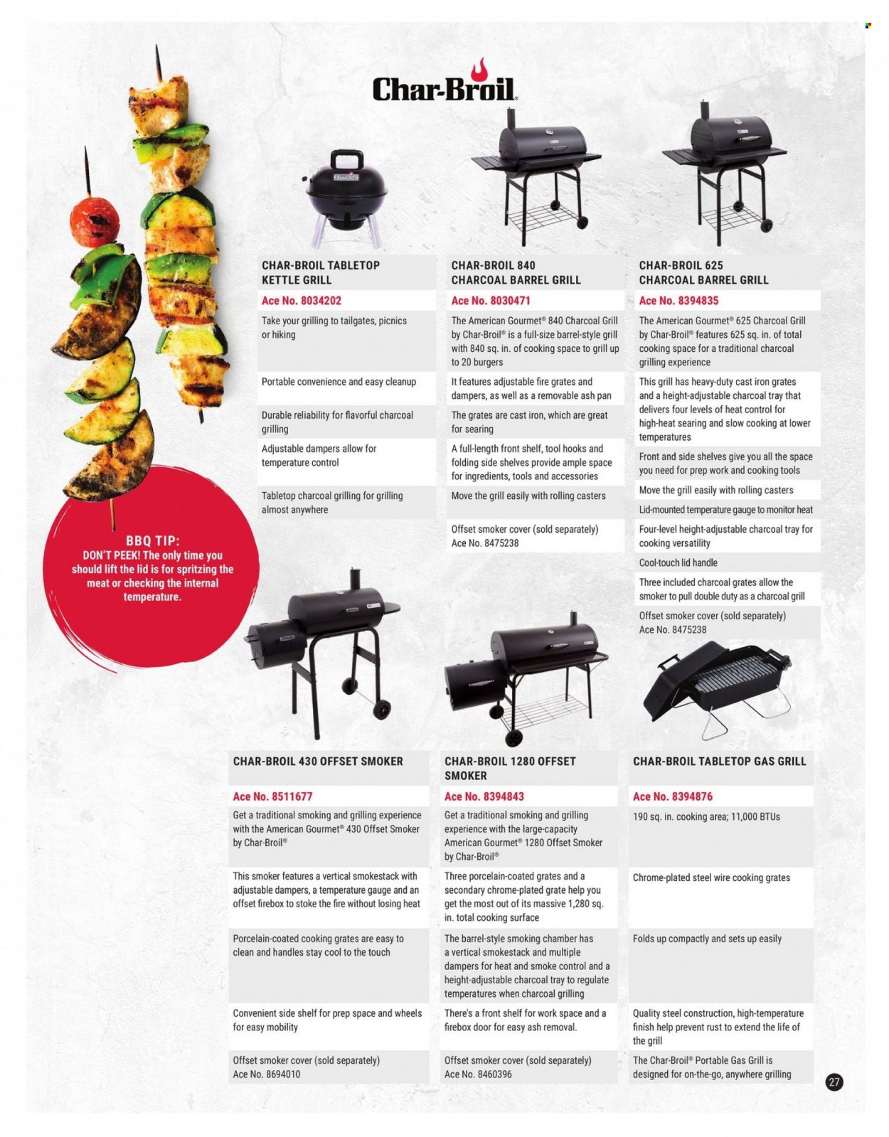 Ace Hardware Grilling Catalog 2023 - Page 27