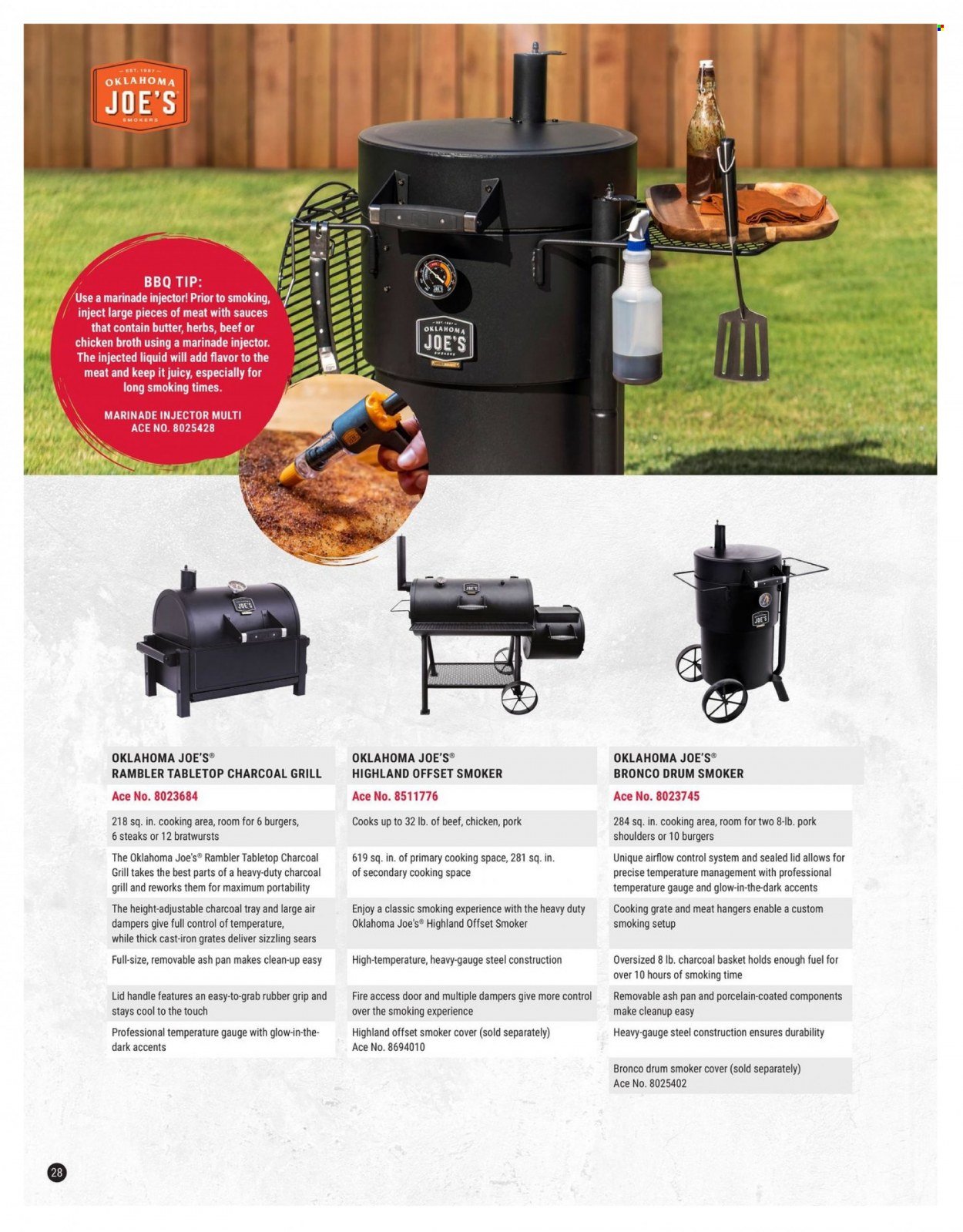 Ace Hardware Grilling Catalog 2023 - Page 28