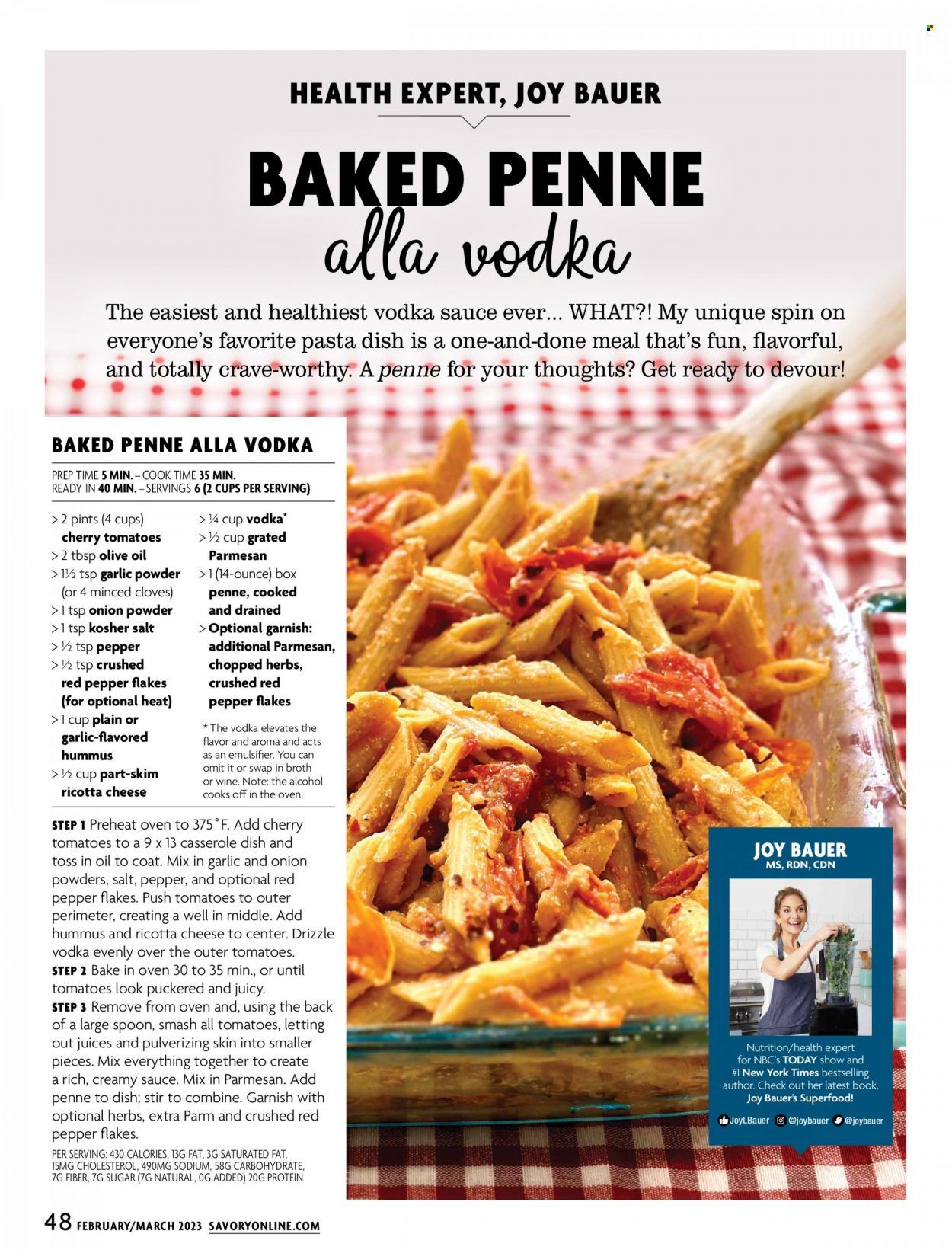Giant Savory Magazine - February/March 2023 - Page 48