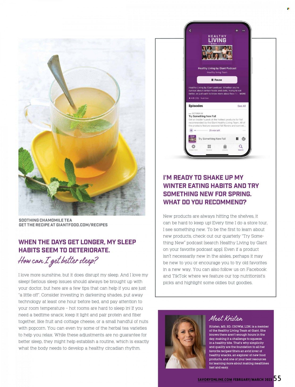 Giant Savory Magazine - February/March 2023 - Page 55