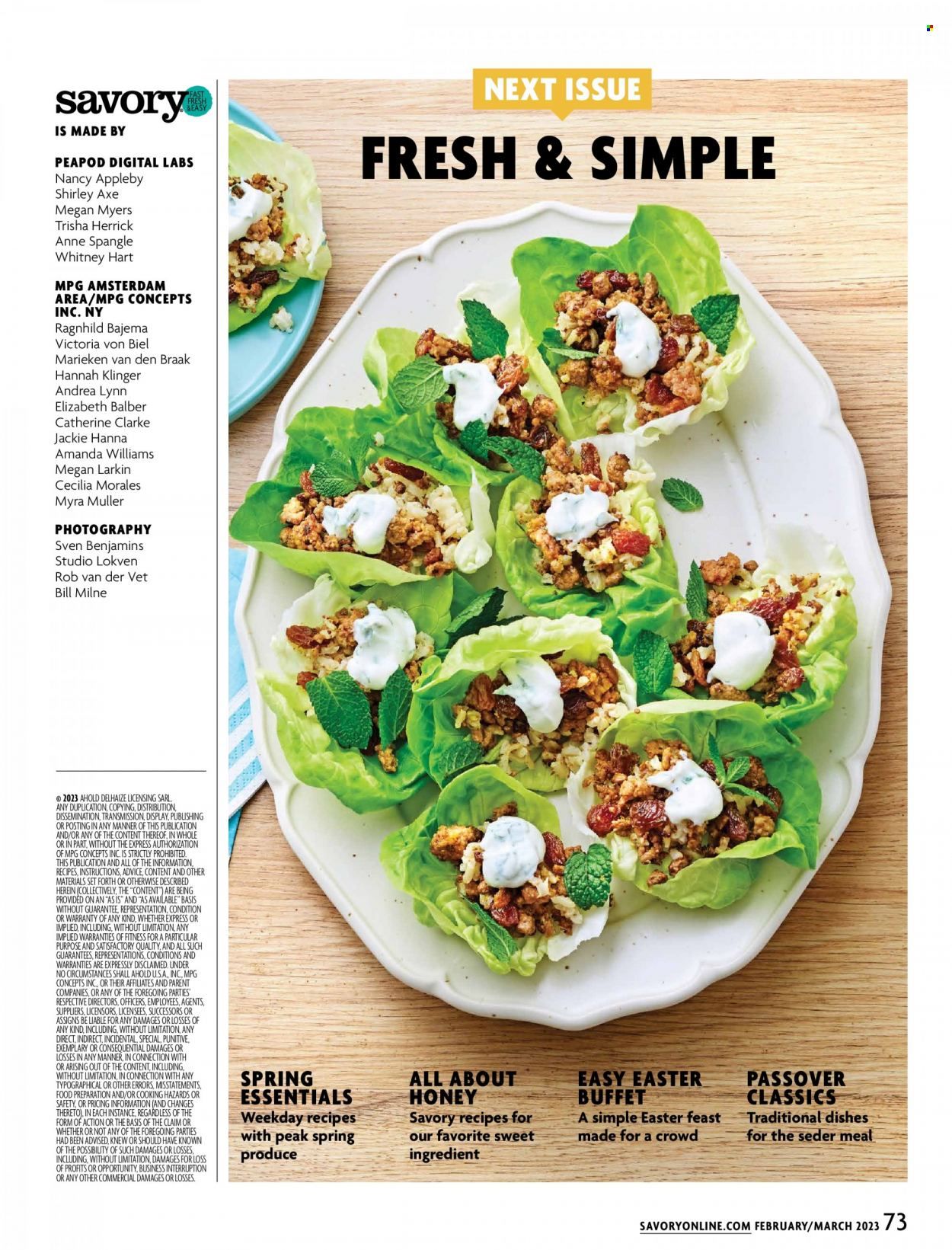 Giant Savory Magazine - February/March 2023 - Page 73