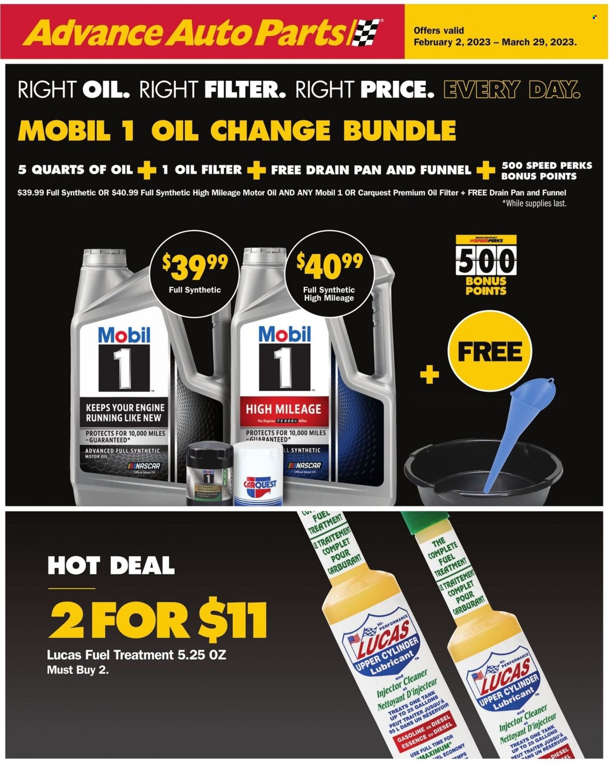 Advance Auto Parts Ad - Page 1