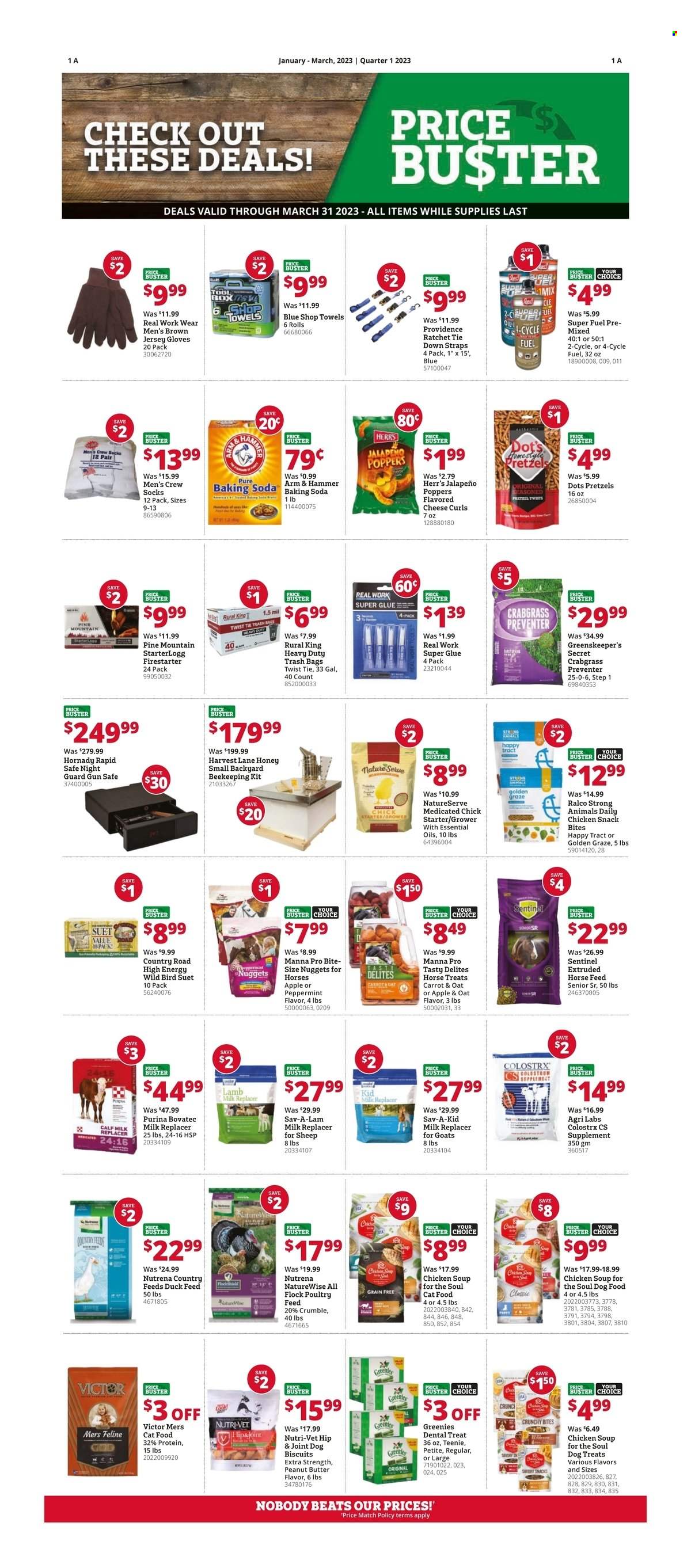 Rural King Price Busters - Page 1