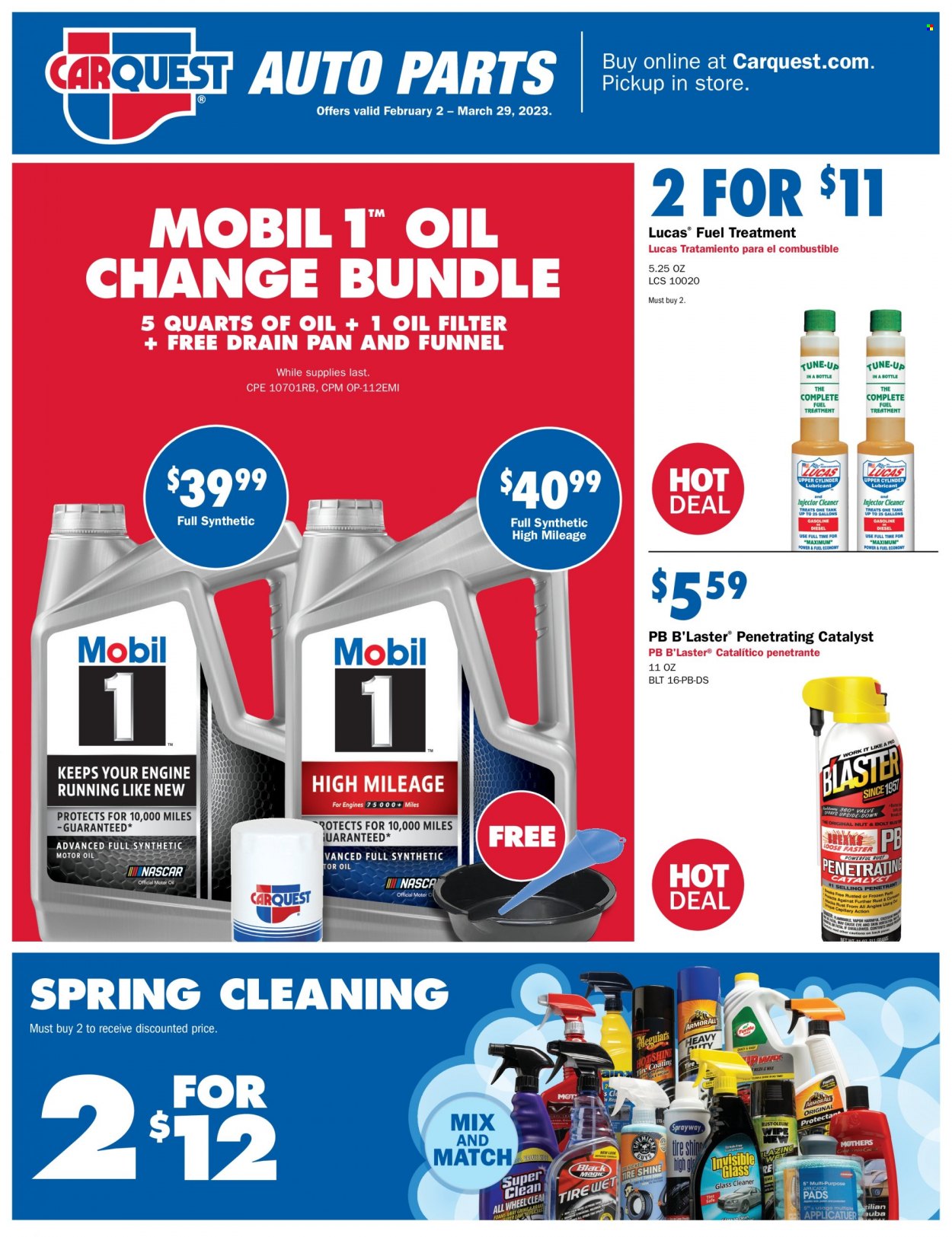 Carquest Auto Parts Ad - Page 1
