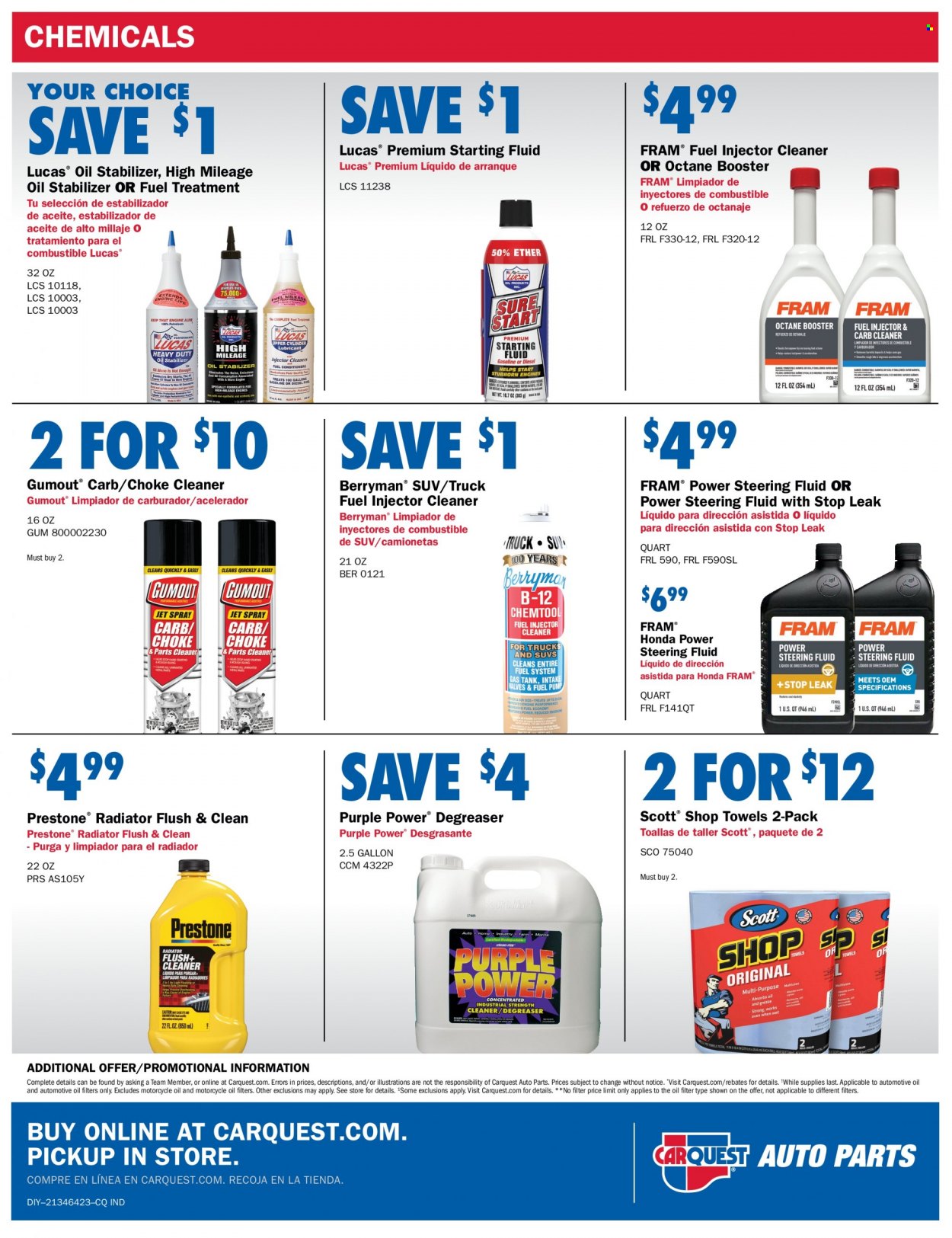 Carquest Auto Parts Ad - Page 8