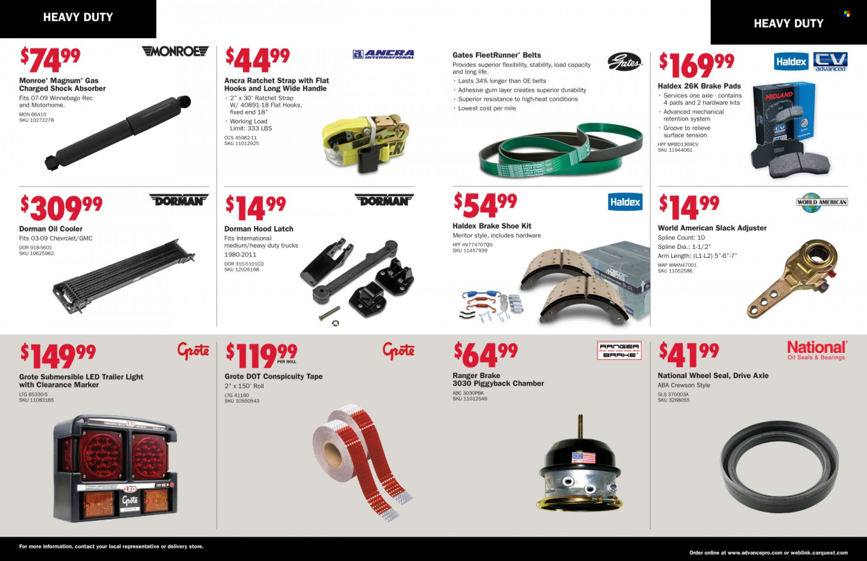 Carquest Heavy Duty Products Flyer - Page 2