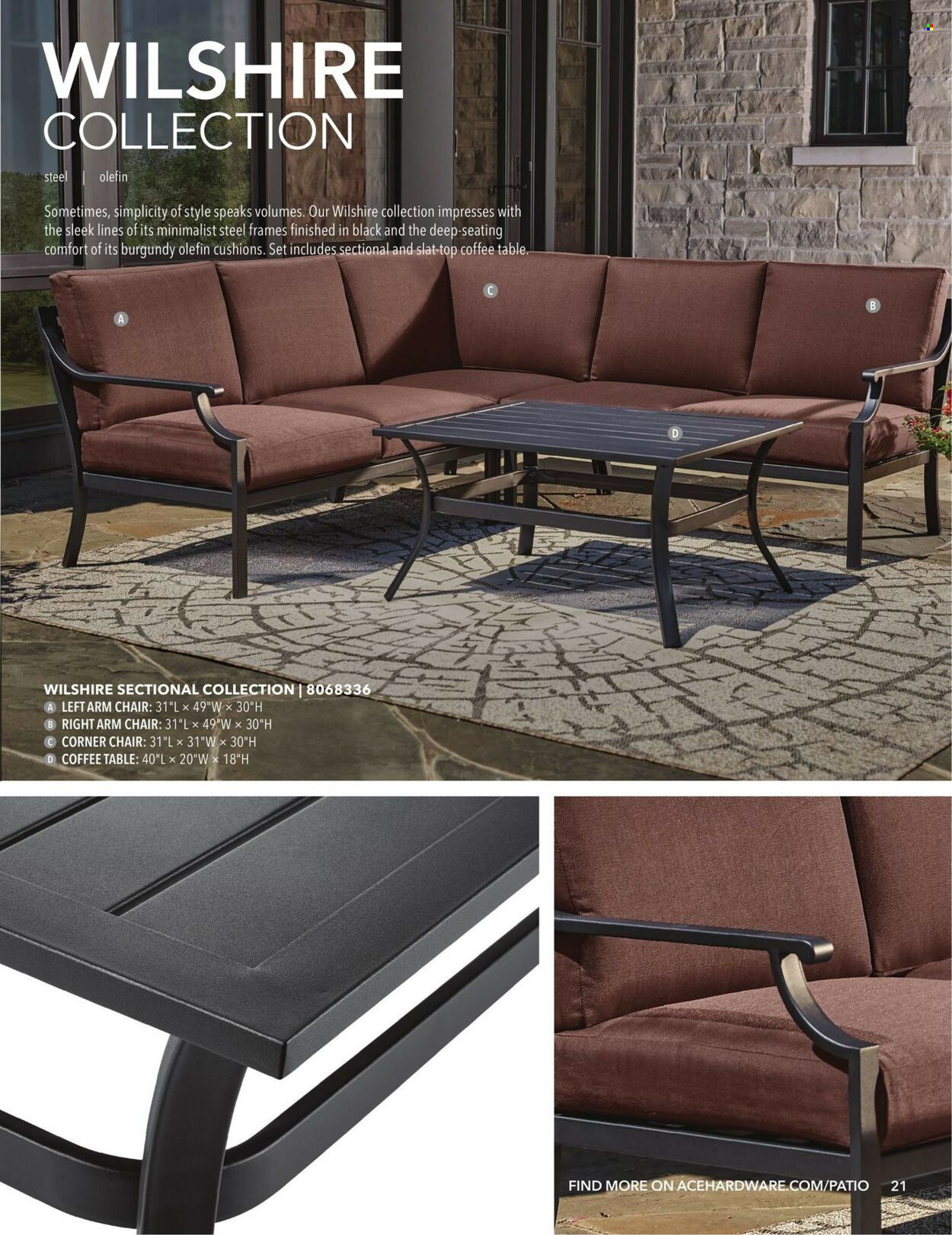 Ace Hardware Outdoor Living Catalog 2023 - Page 21