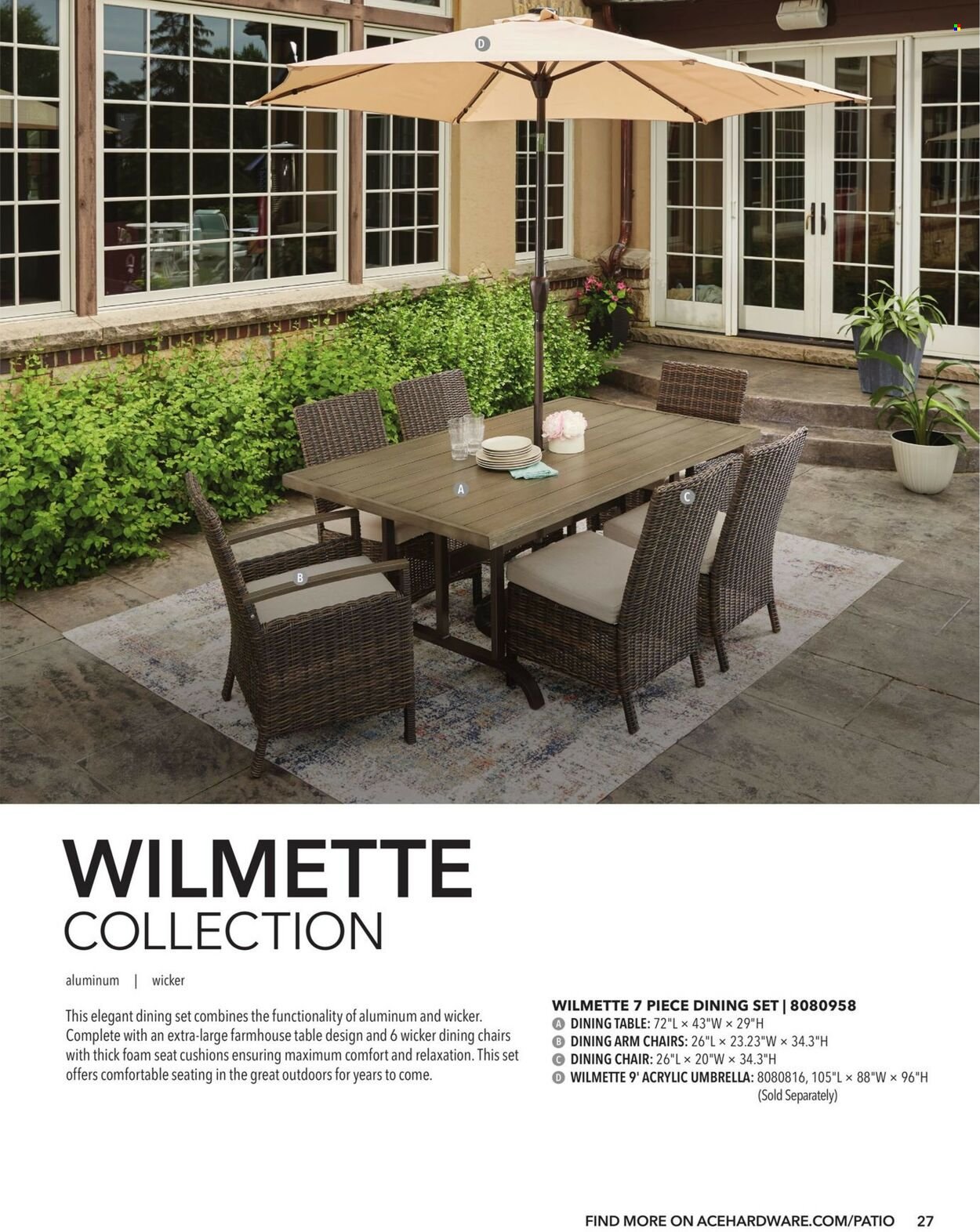Ace Hardware Outdoor Living Catalog 2023 - Page 27