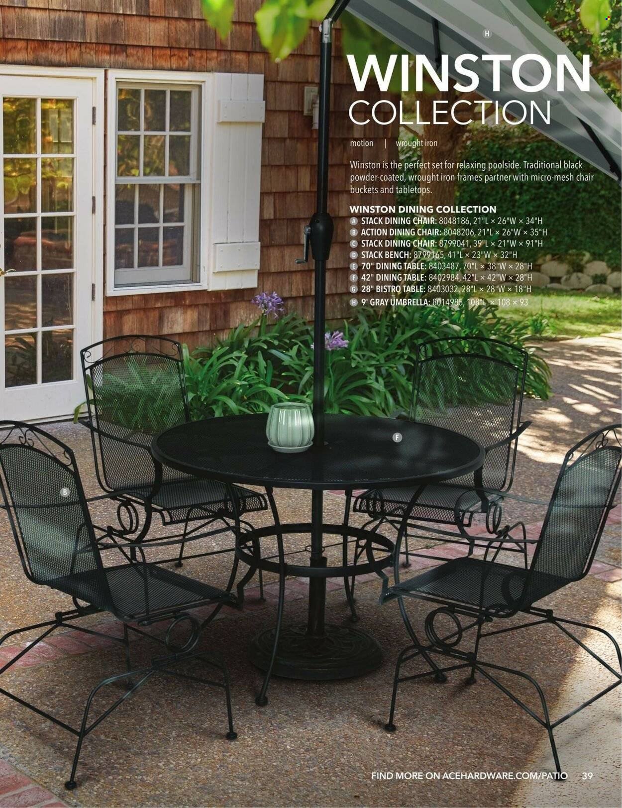Ace Hardware Outdoor Living Catalog 2023 - Page 39