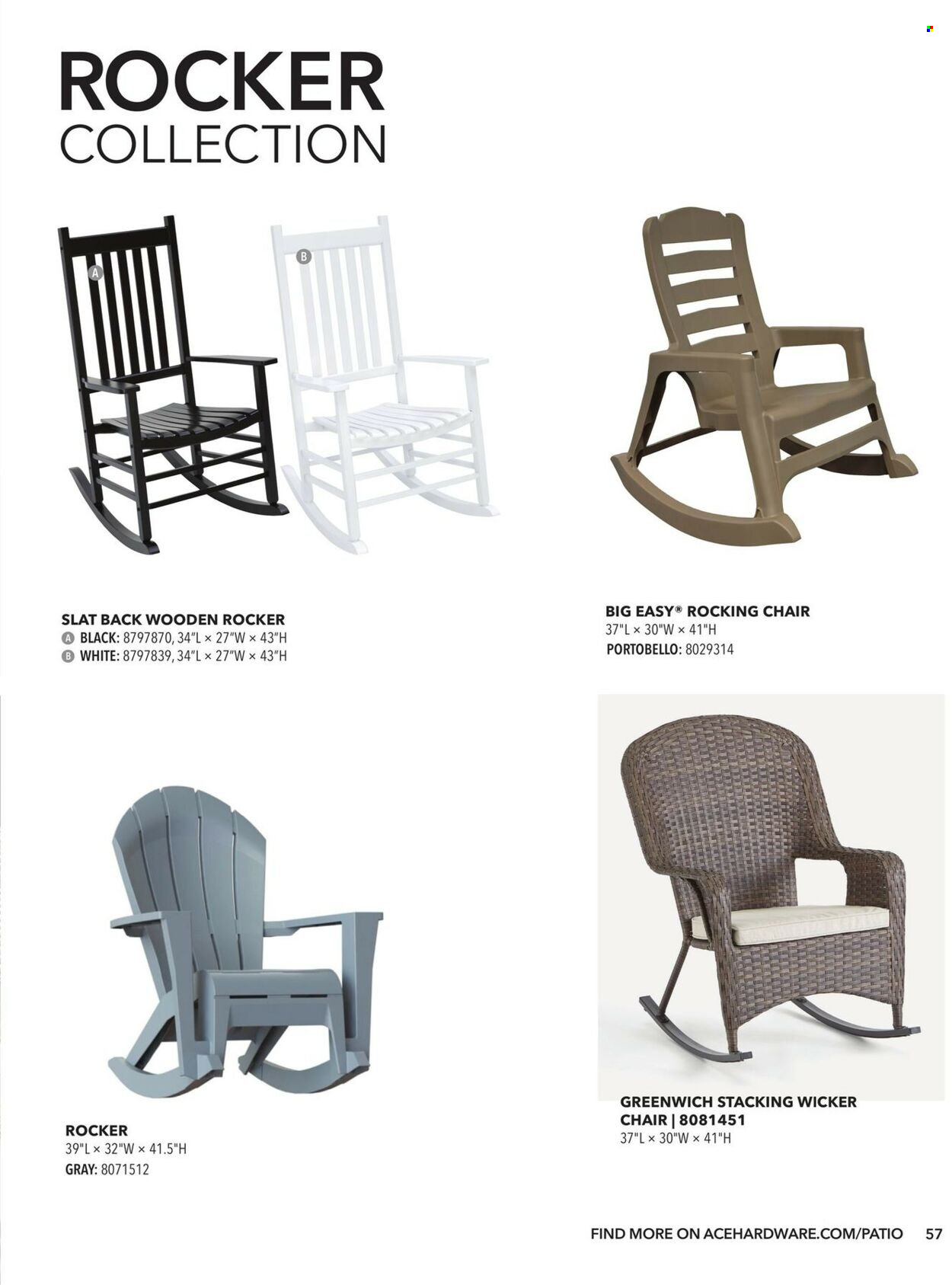 Ace Hardware Outdoor Living Catalog 2023 - Page 57