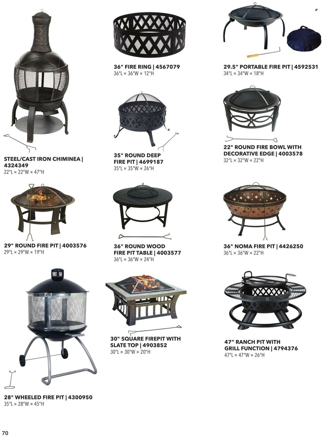 Ace Hardware Outdoor Living Catalog 2023 - Page 70