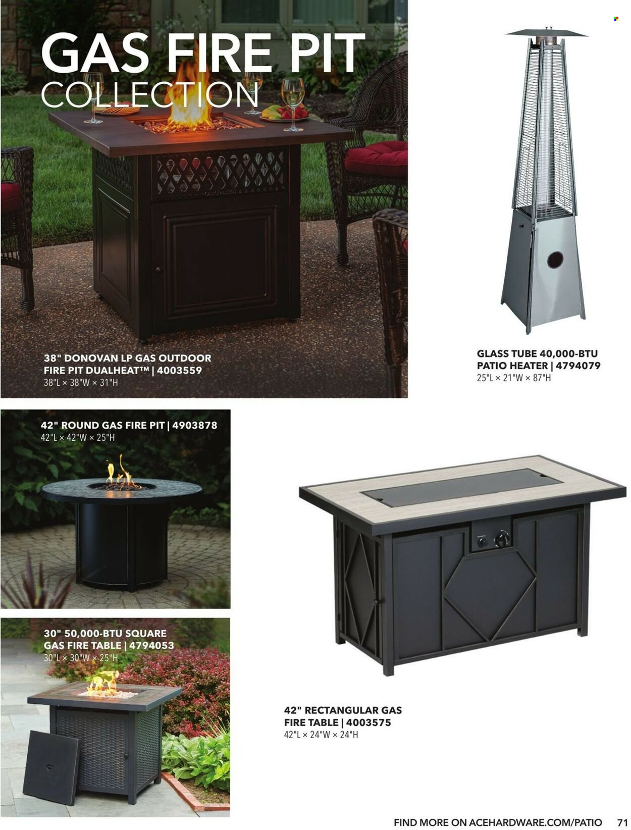 Ace Hardware Outdoor Living Catalog 2023 - Page 71