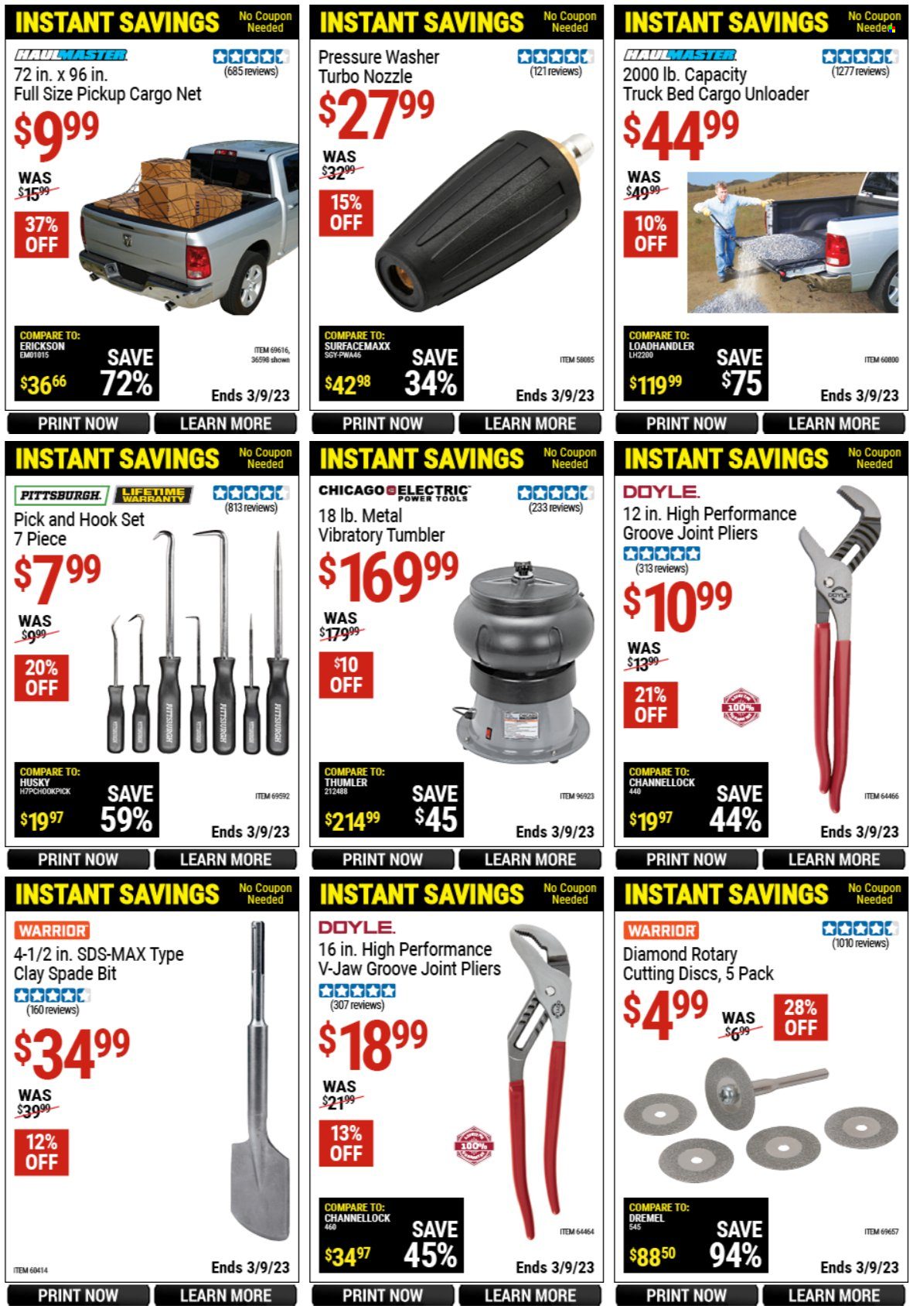 Harbor Freight Instant Savings - Page 9