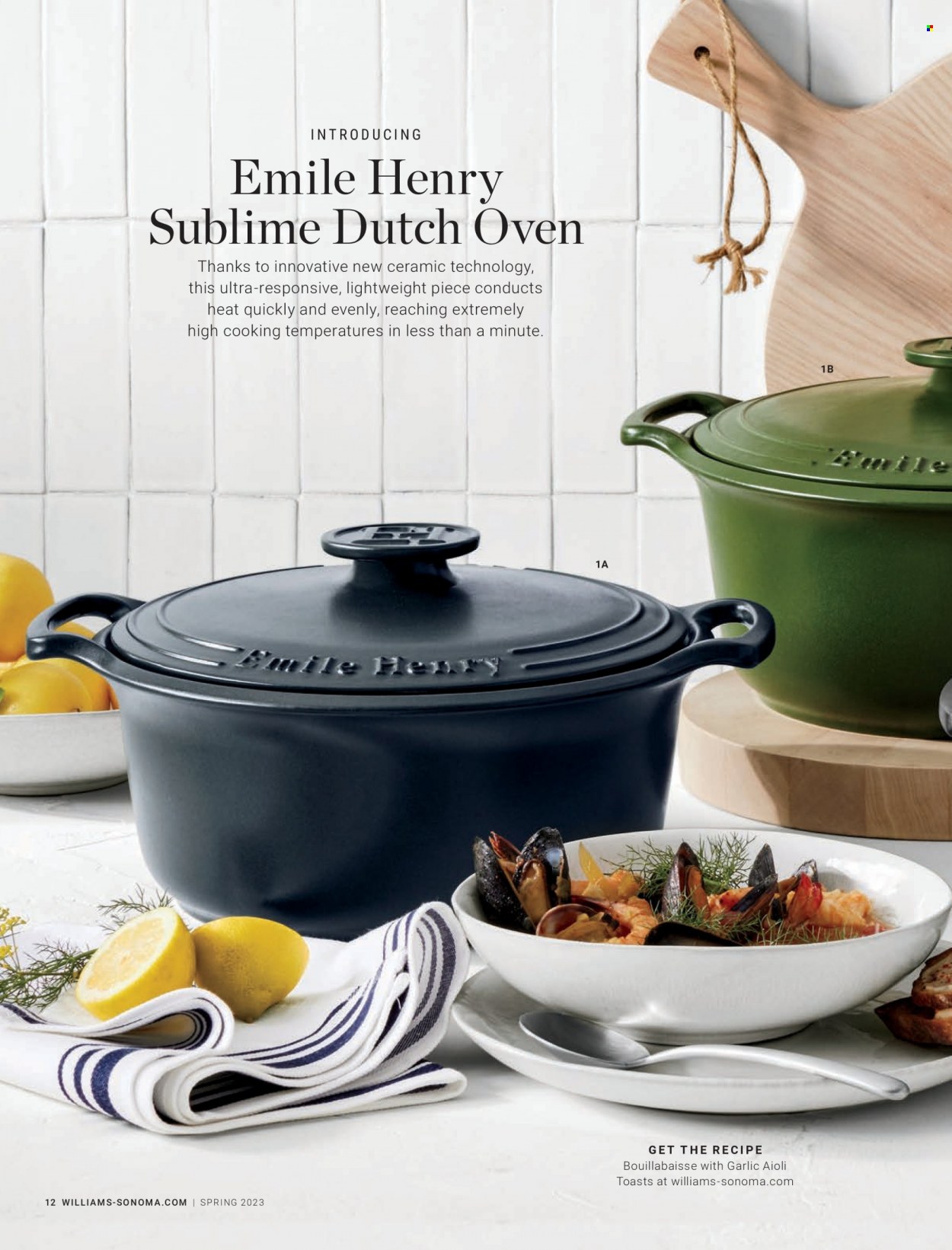 Williams:Sonoma Spring 2023 Catalog - Page 12