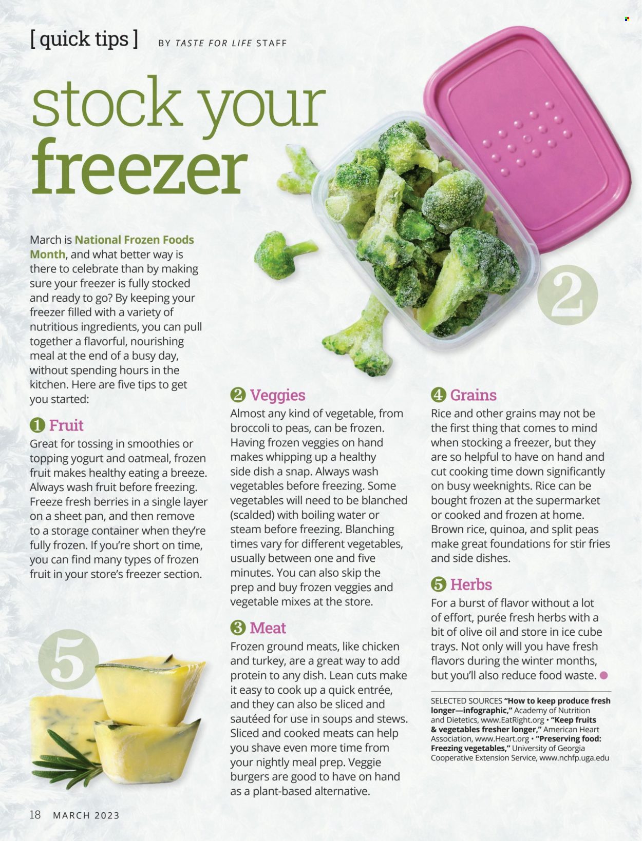Festival Foods Natural and Organic Living - March 2023 - Page 18