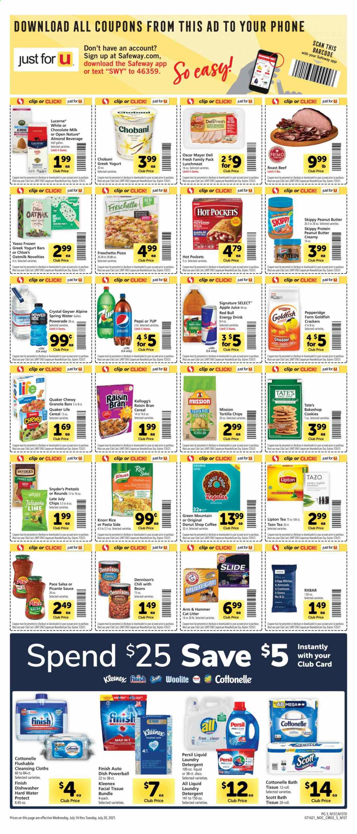 Safeway Ad from july 14 to 20 2021 - Page 3