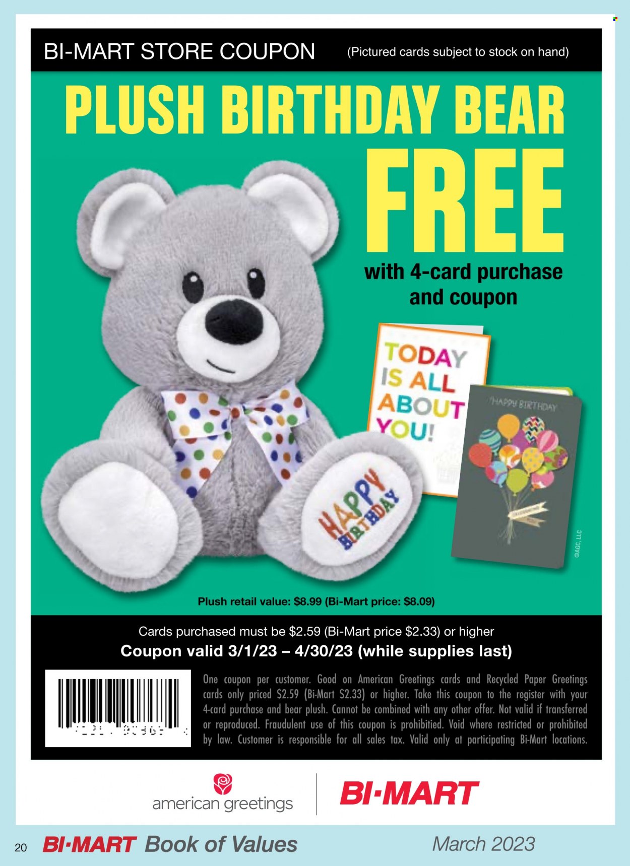 Bi:Mart Health & Beauty Member's Guide - Page 20